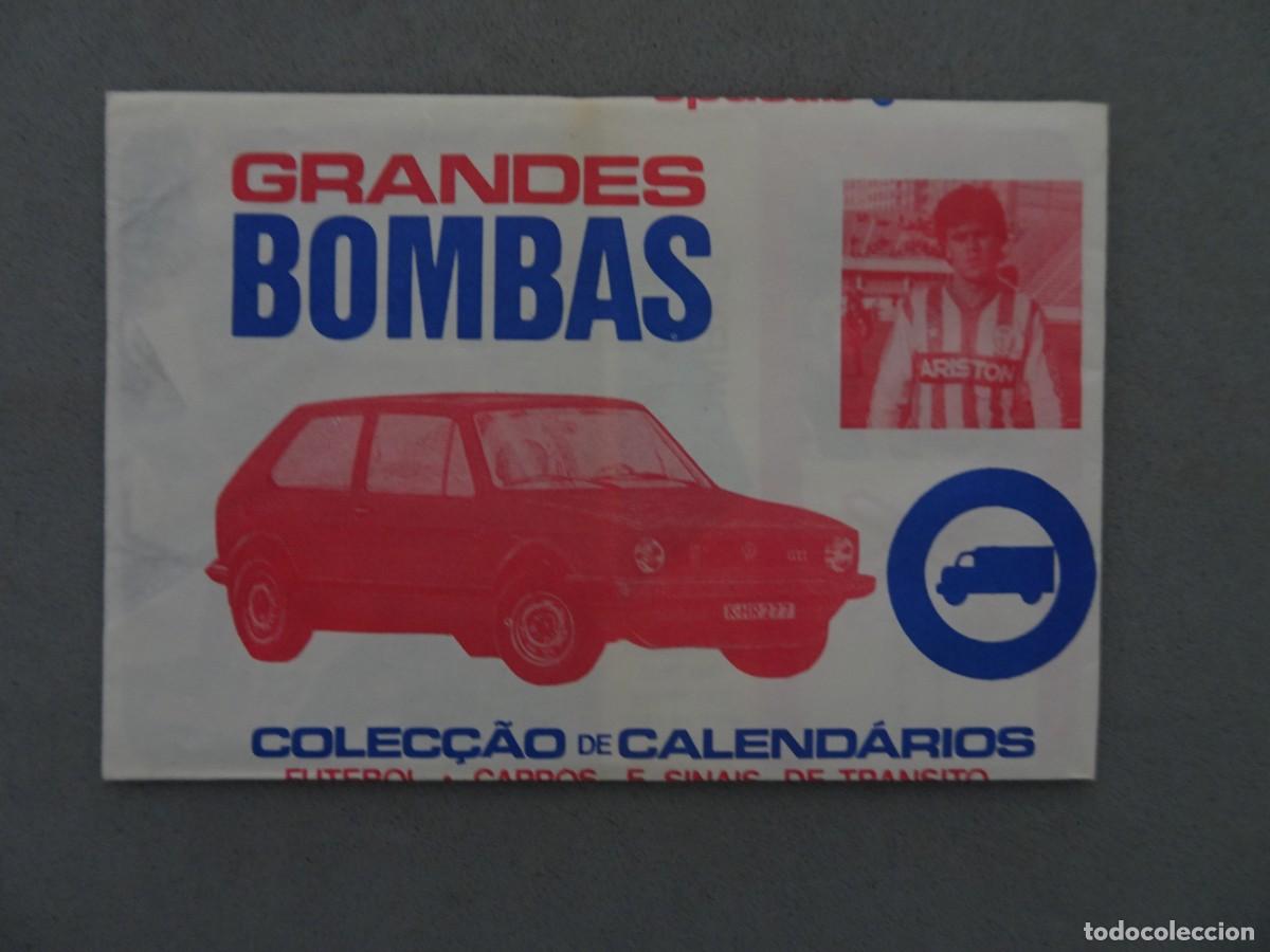 Cromos de f&uacute;tbol: Sobre cromos sin abrir - cartera cromos cerrada - Grandes Bombas