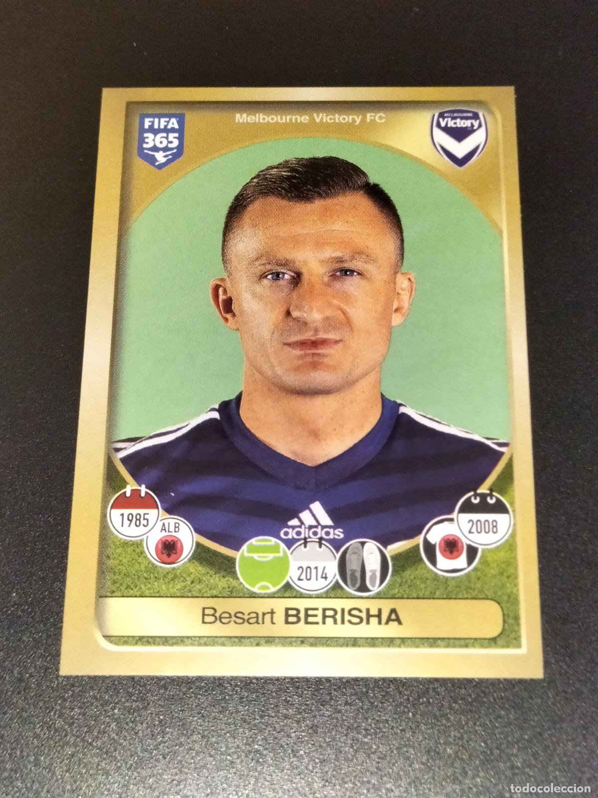 Cromos de f&uacute;tbol: 463 BESART BERISHA MELBOURNE VICTORY FC STICKER CROMOS ALBUM FIFA 365 2016 2017 16 17 PANINI