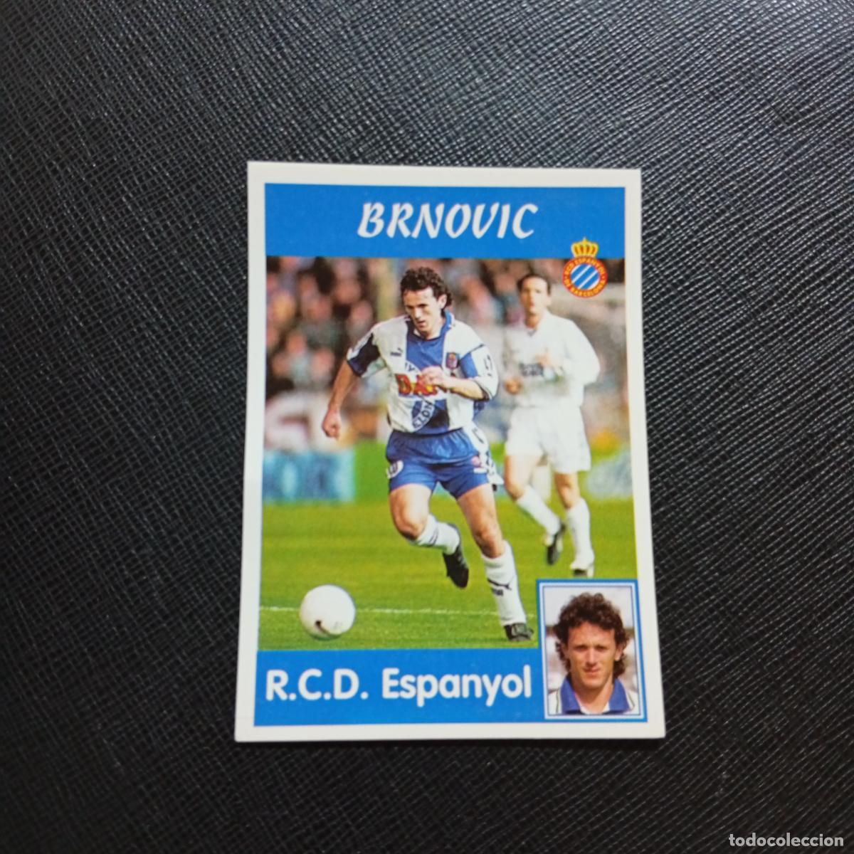 Cromos de f&uacute;tbol: 184 BRNOVIC ESPA&Ntilde;OL PANINI 1997 1998 CROMO 97 98 FUTBOL - SIN PEGAR - A92 PG217