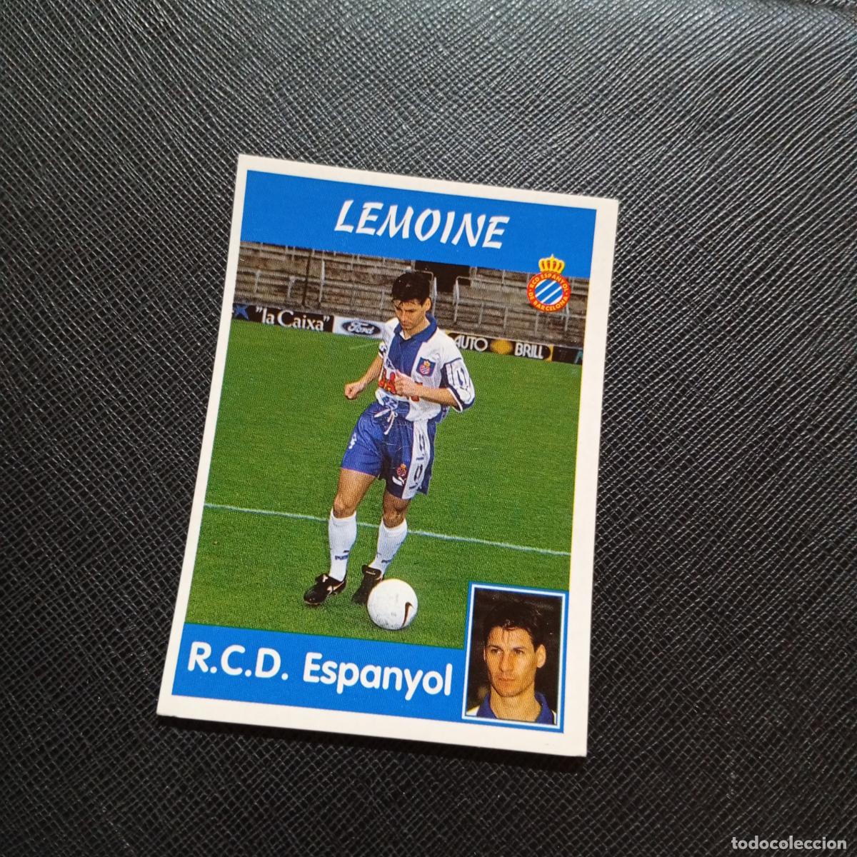 Cromos de f&uacute;tbol: 185A 185 LEMOINE ESPA&Ntilde;OL PANINI 1997 1998 CROMO 97 98 FUTBOL - SIN PEGAR - A92 PG244