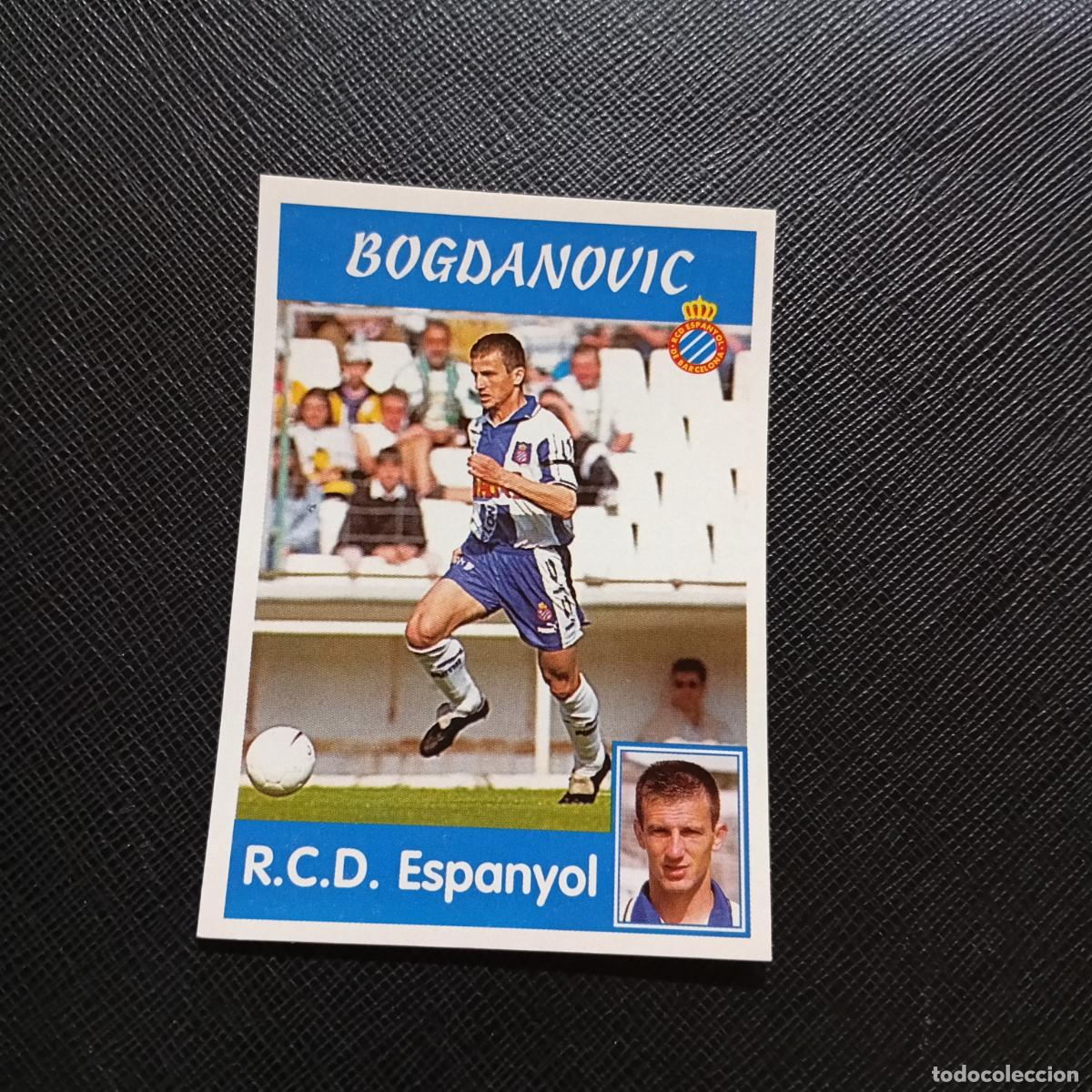 Fu&szlig;ball-Sticker: 185 BOGDANOVIC ESPA&Ntilde;OL PANINI 1997 1998 CROMO 97 98 FUTBOL - SIN PEGAR - A92 PG244