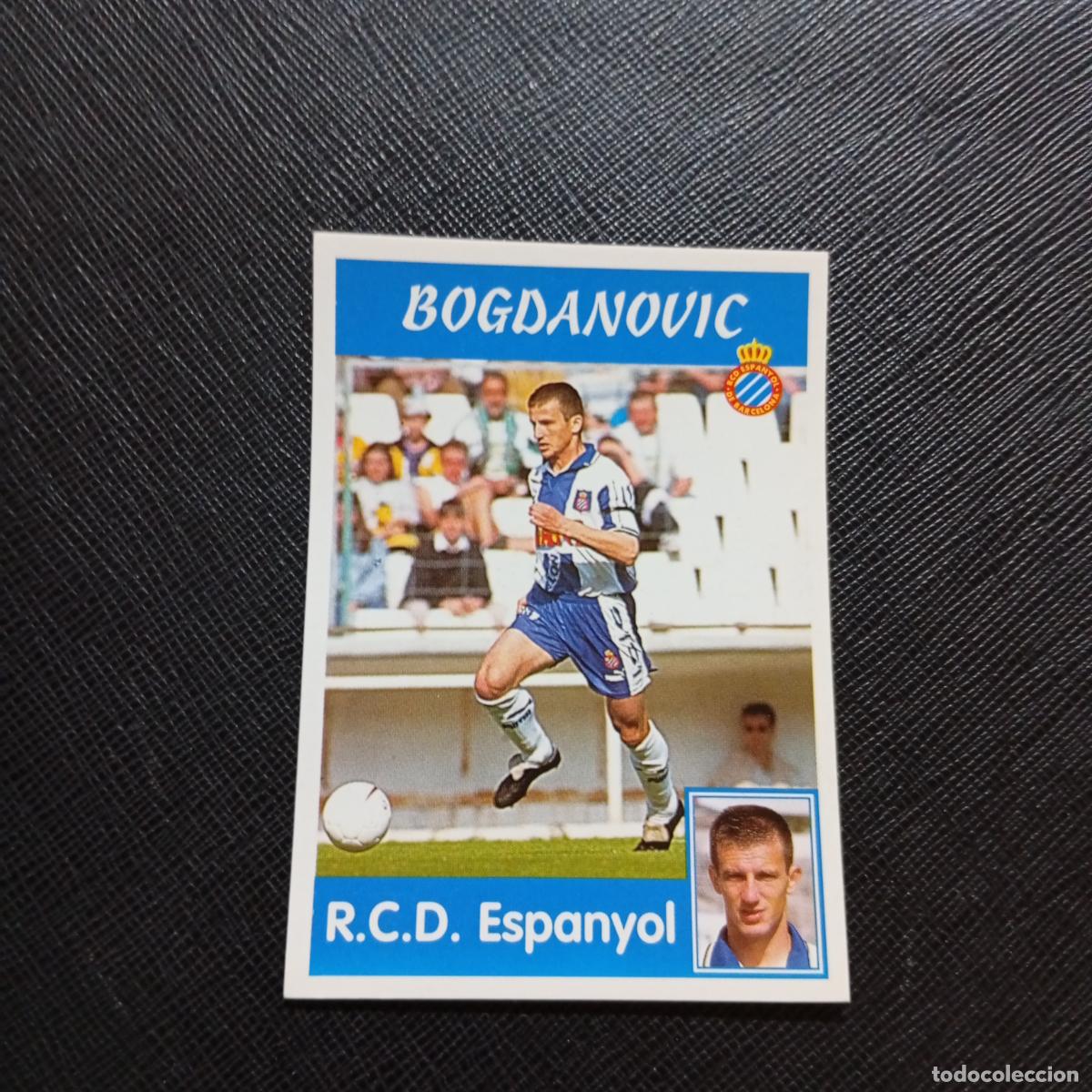 Fu&szlig;ball-Sticker: 185 BOGDANOVIC ESPA&Ntilde;OL PANINI 1997 1998 CROMO 97 98 FUTBOL - SIN PEGAR - A92 PG244 B