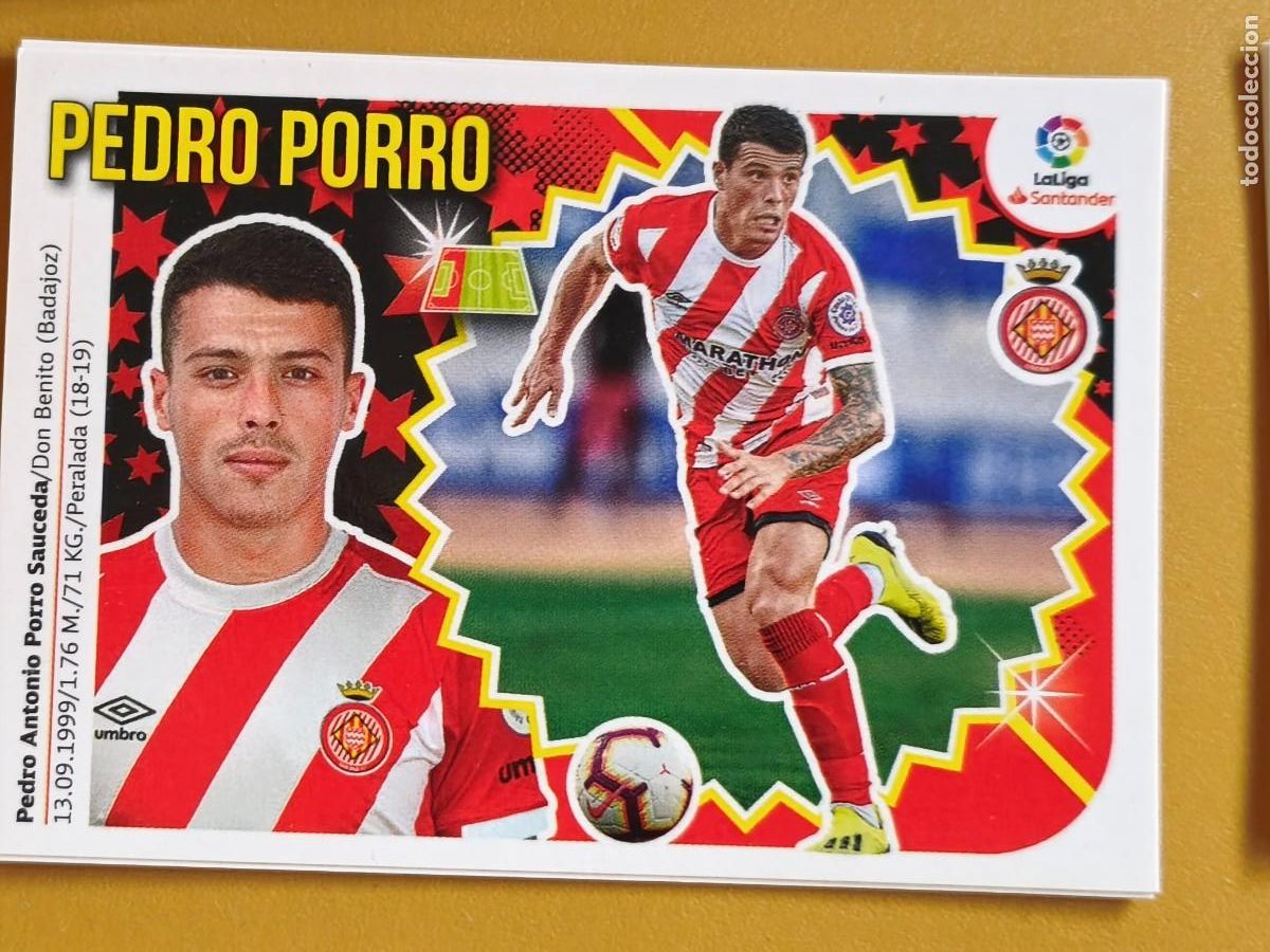 Fu&szlig;ball-Sticker: pedro porro, 2018 19 coloca