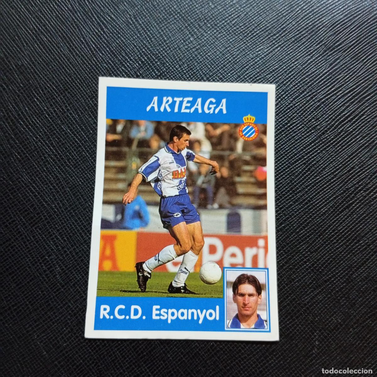 Fu&szlig;ball-Sticker: 186 ARTEAGA ESPA&Ntilde;OL PANINI 1997 1998 CROMO 97 98 FUTBOL - SIN PEGAR - A92 PG244 B