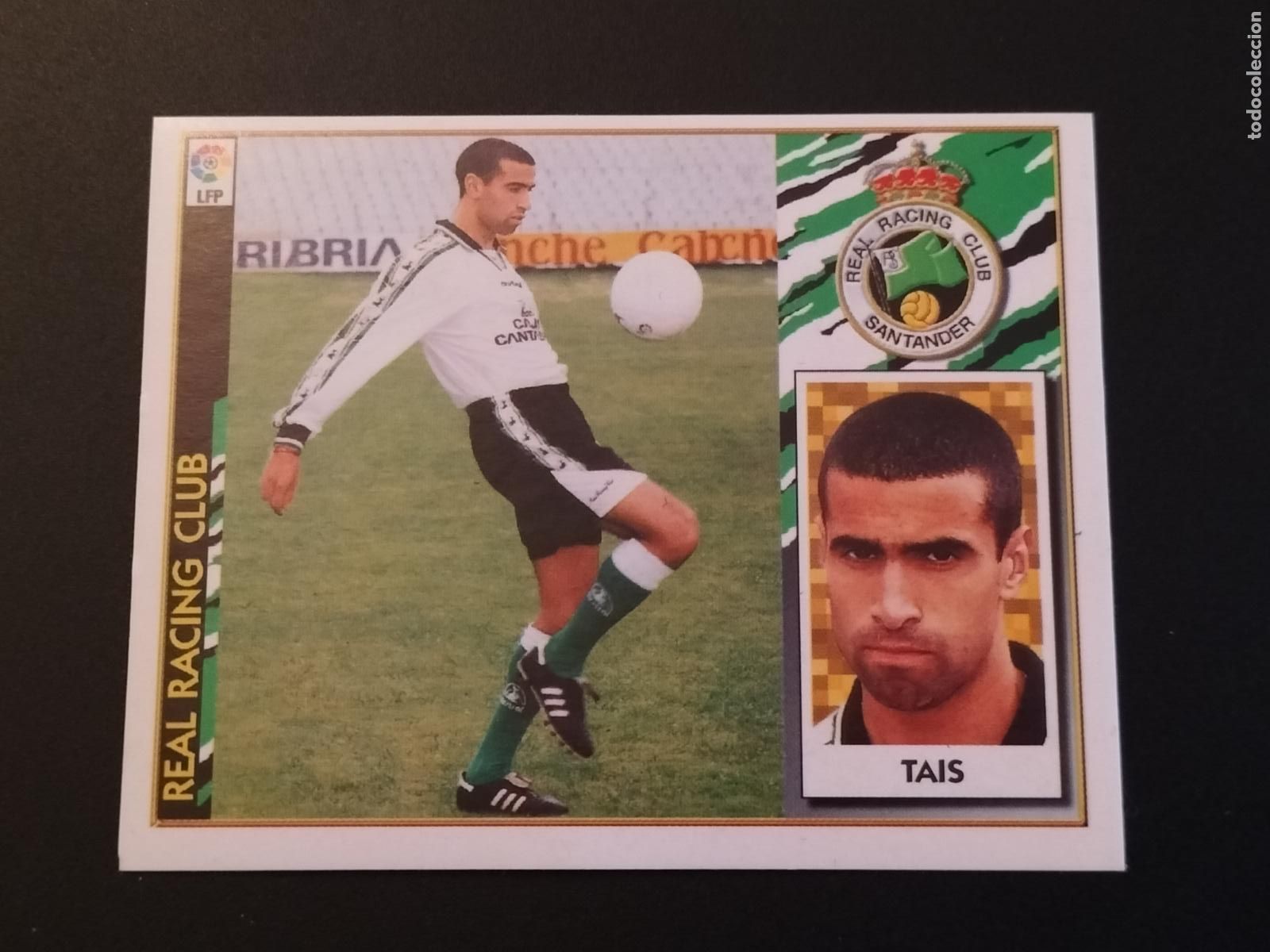 Cromos de f&uacute;tbol: CROMO FICHAJE 17 TAIS RACING SANTANDER CROMOS ALBUM EDICIONES ESTE LIGA FUTBOL 1997-1998 97-98
