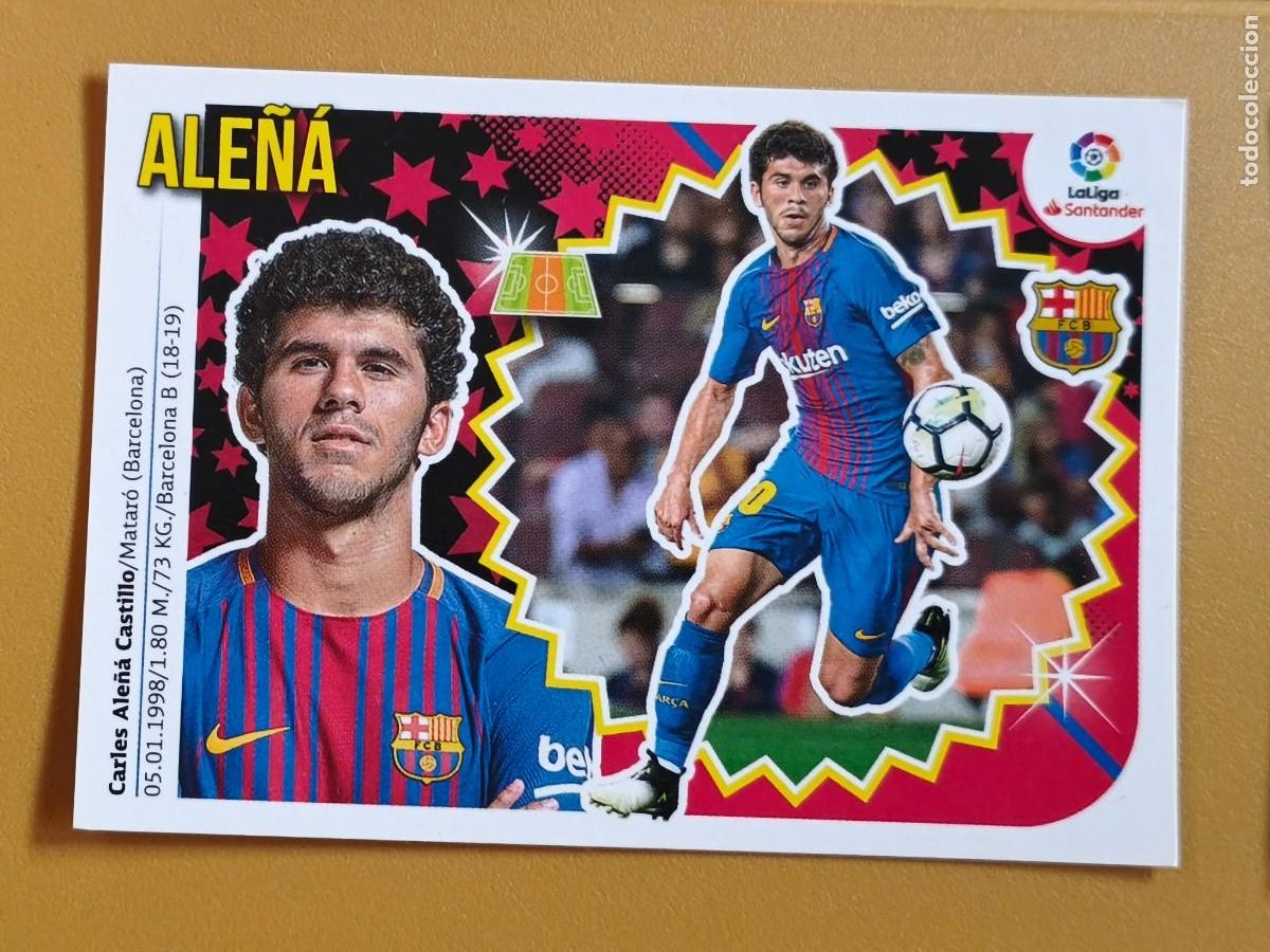 Cromos de f&uacute;tbol: alena, 2018 19 coloca