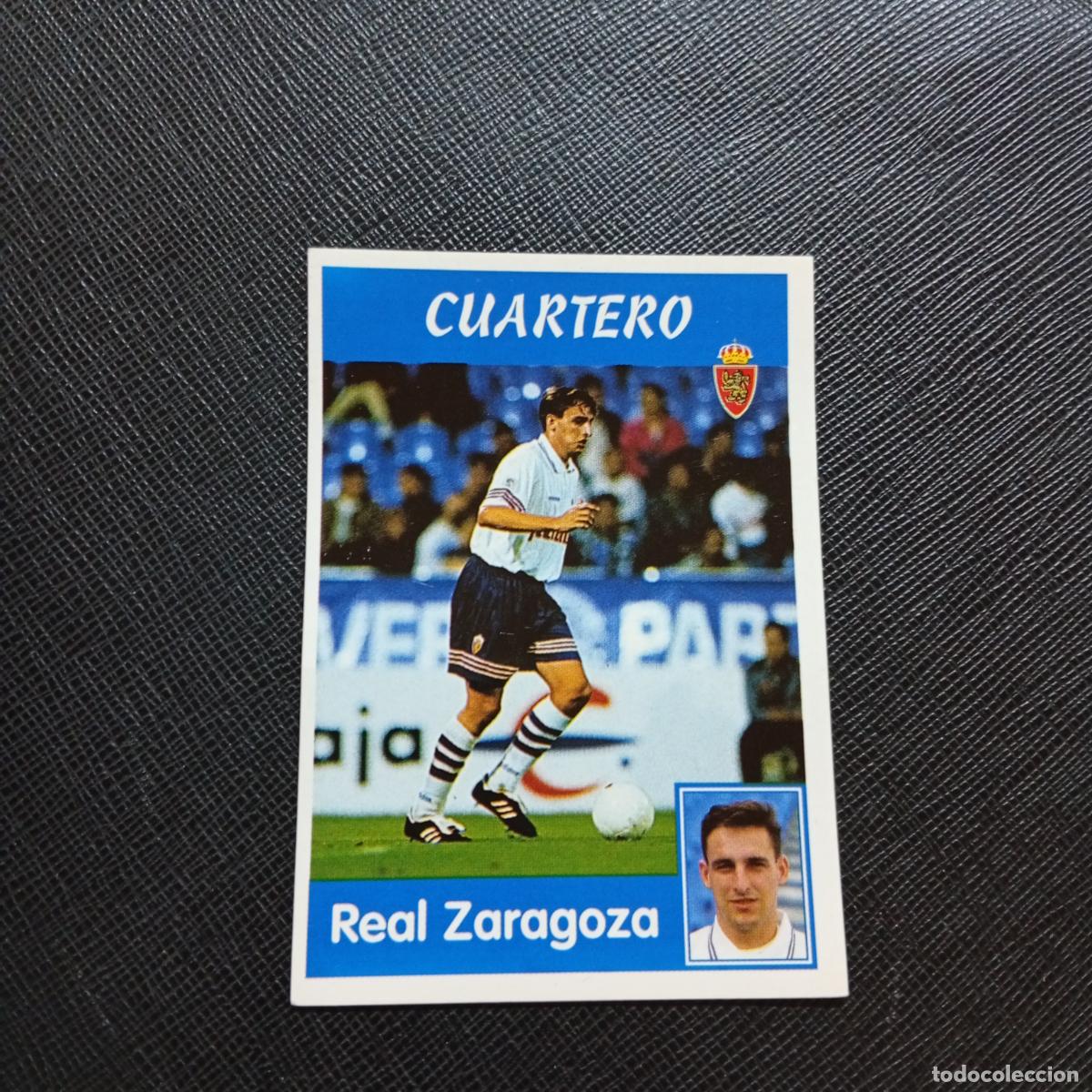 Cromos de f&uacute;tbol: 213 CUARTERO ZARAGOZA PANINI 1997 1998 CROMO 97 98 FUTBOL - SIN PEGAR - A92 PG271