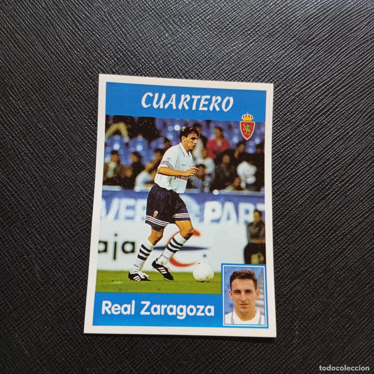 Cromos de f&uacute;tbol: 213 CUARTERO ZARAGOZA PANINI 1997 1998 CROMO 97 98 FUTBOL - SIN PEGAR - A92 PG280