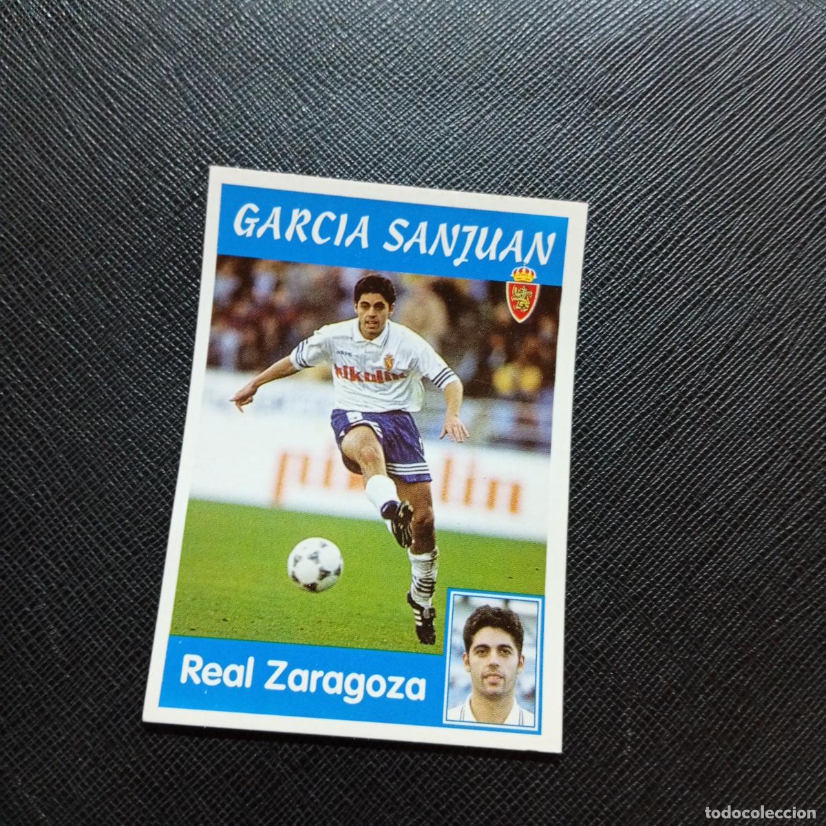 Cromos de f&uacute;tbol: 219 GARCIA SANJUAN ZARAGOZA PANINI 1997 1998 CROMO 97 98 FUTBOL - SIN PEGAR - A92 PG280