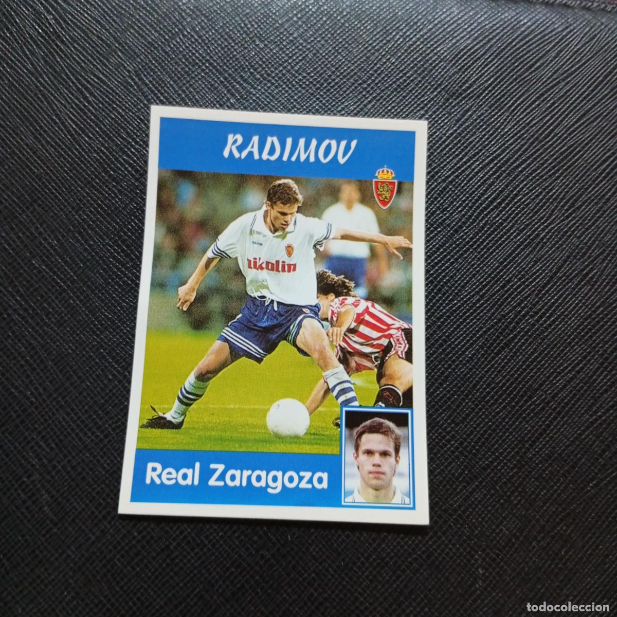 Cromos de f&uacute;tbol: 221 RADIMOV ZARAGOZA PANINI 1997 1998 CROMO 97 98 FUTBOL - SIN PEGAR - A92 PG289