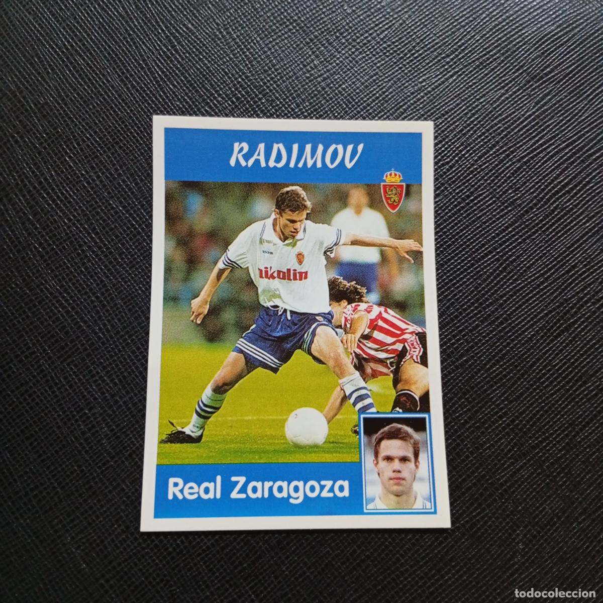 Cromos de f&uacute;tbol: 221 RADIMOV ZARAGOZA PANINI 1997 1998 CROMO 97 98 FUTBOL - SIN PEGAR - A92 PG298