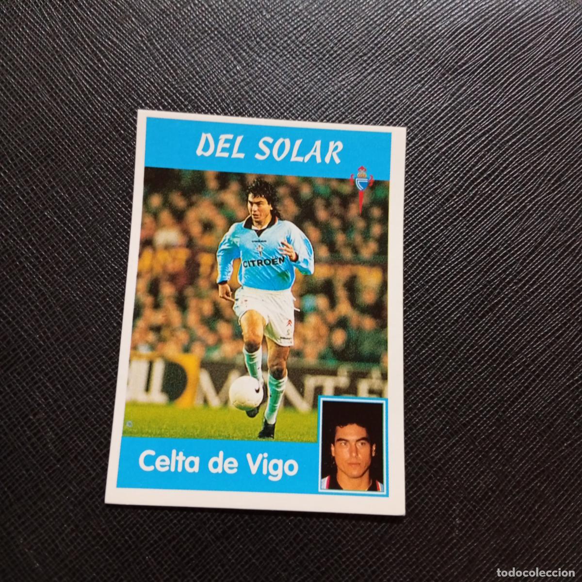 Cromos de f&uacute;tbol: 244 DEL SOLAR CELTA PANINI 1997 1998 CROMO 97 98 FUTBOL - SIN PEGAR - A92 PG307