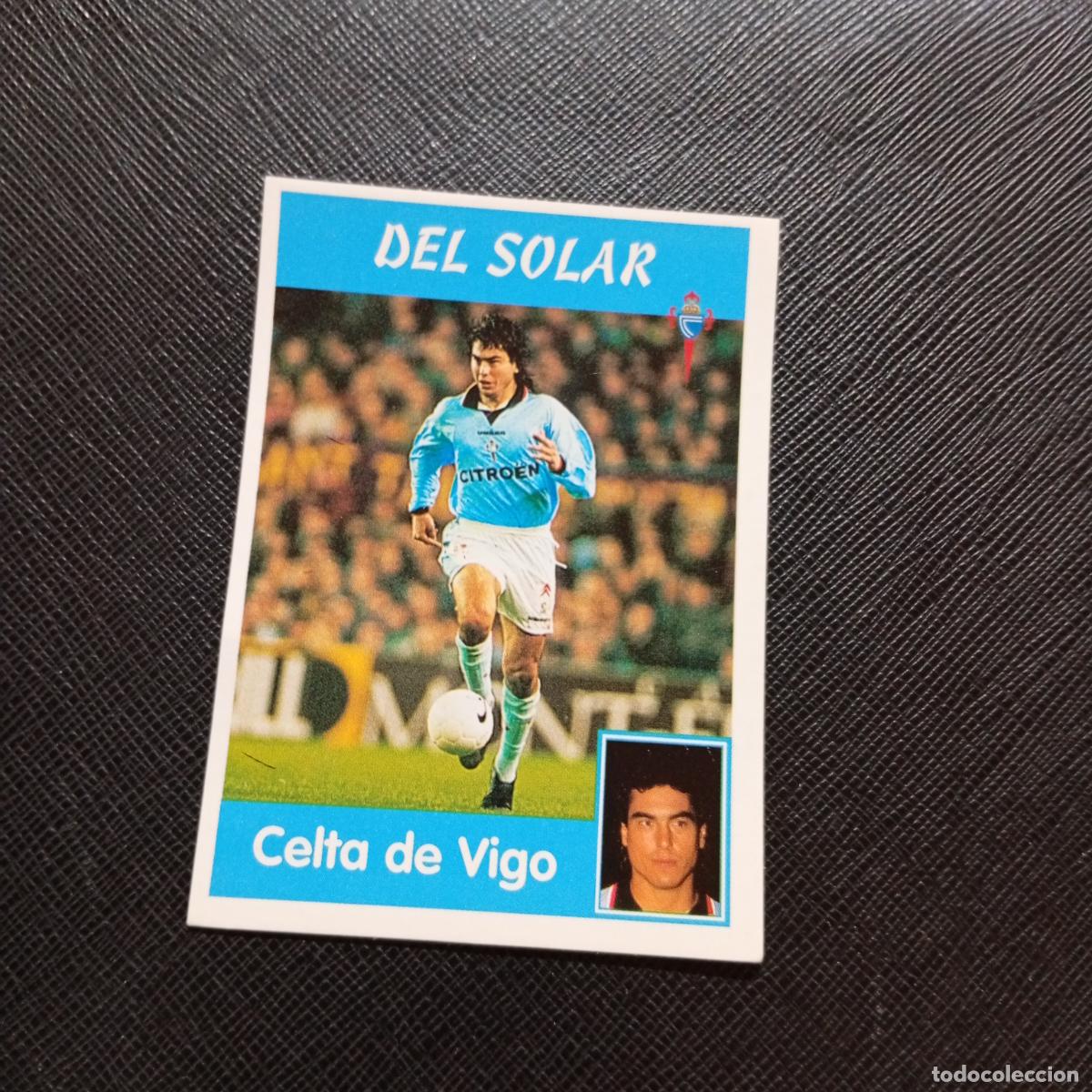 Cromos de f&uacute;tbol: 244 DEL SOLAR CELTA PANINI 1997 1998 CROMO 97 98 FUTBOL - SIN PEGAR - A92 PG316