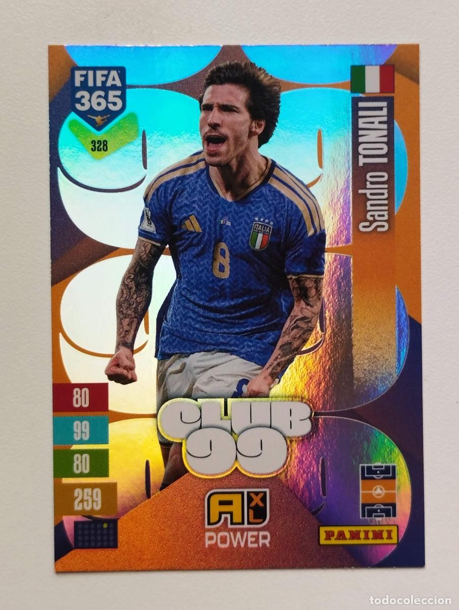 Cromos de f&uacute;tbol: CROMO CARD ADRENALYN FIFA 365 2026 2027 26 27 CLUB 99 328 SANDRO TONALI ITALIA