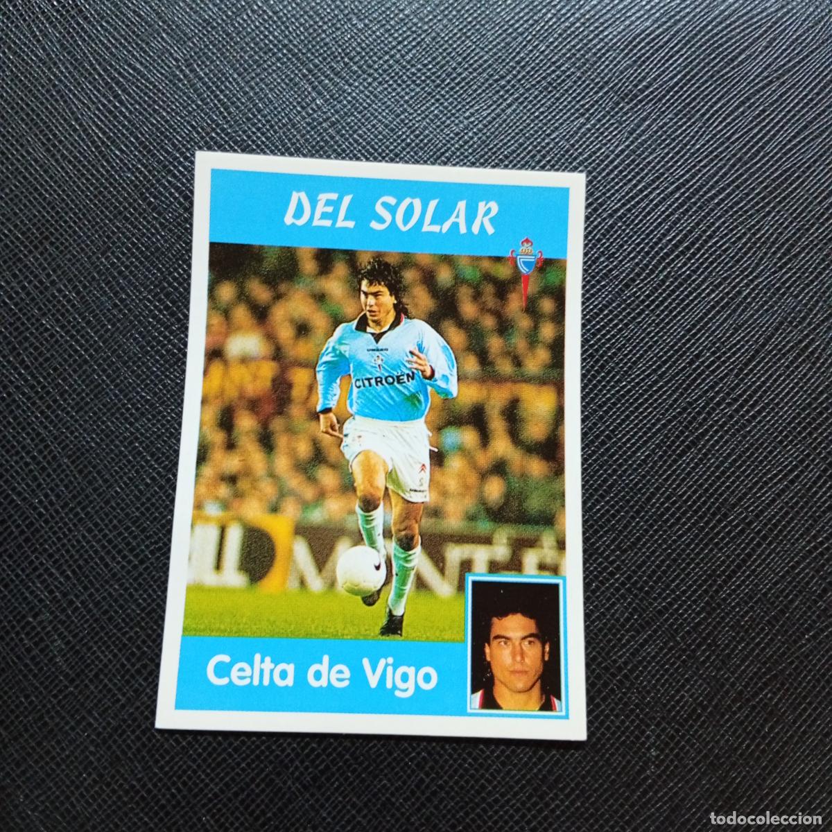Cromos de f&uacute;tbol: 244 DEL SOLAR CELTA PANINI 1997 1998 CROMO 97 98 FUTBOL - SIN PEGAR - A92 PG316 B