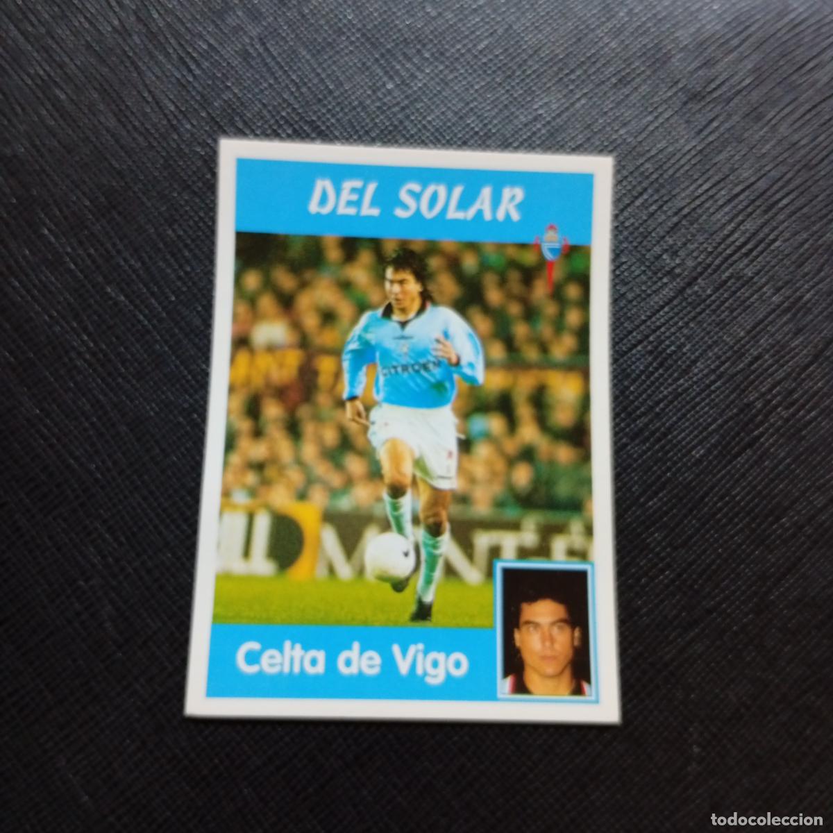 Cromos de f&uacute;tbol: 244 DEL SOLAR CELTA PANINI 1997 1998 CROMO 97 98 FUTBOL - SIN PEGAR - A92 PG325