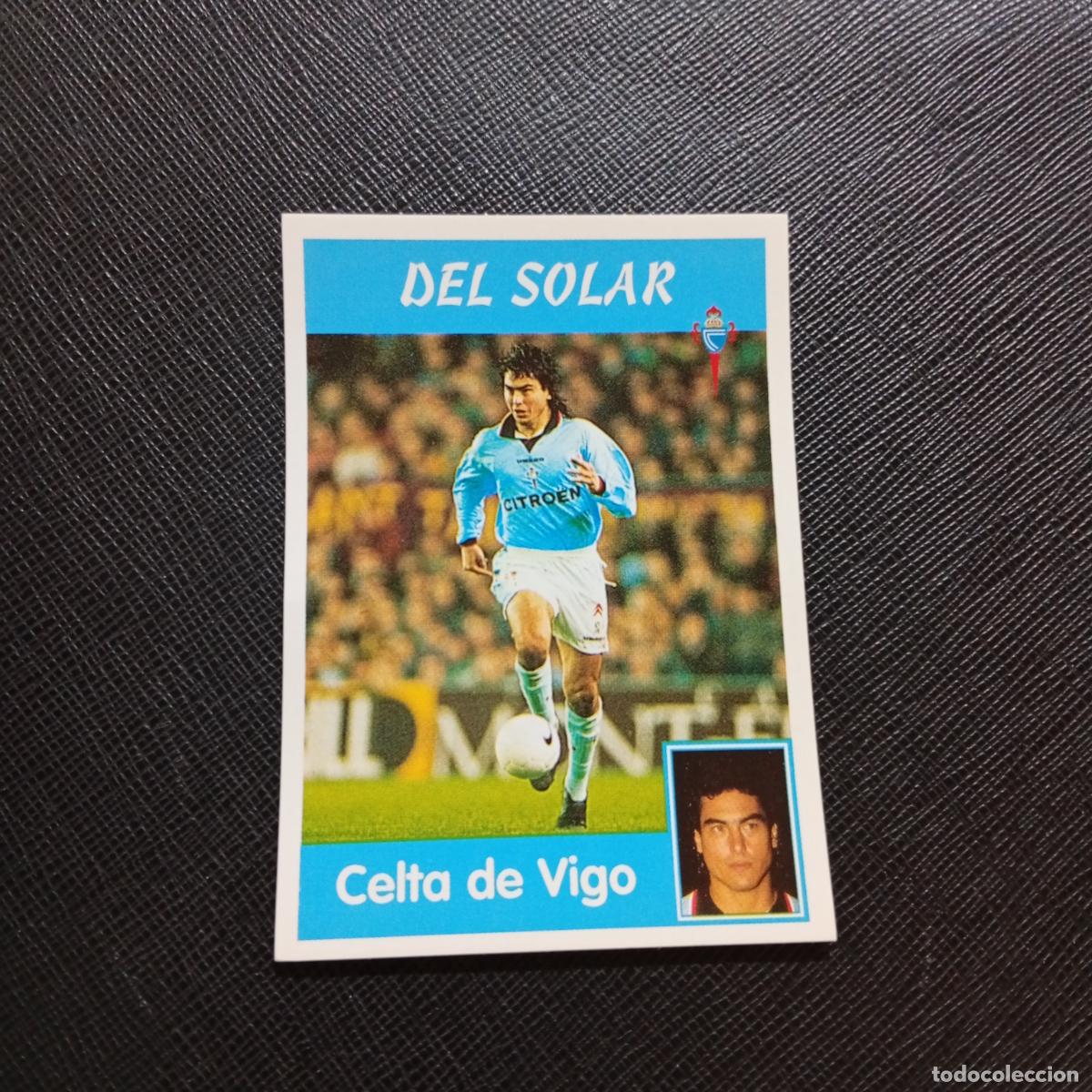 Cromos de f&uacute;tbol: 244 DEL SOLAR CELTA PANINI 1997 1998 CROMO 97 98 FUTBOL - SIN PEGAR - A92 PG325 B