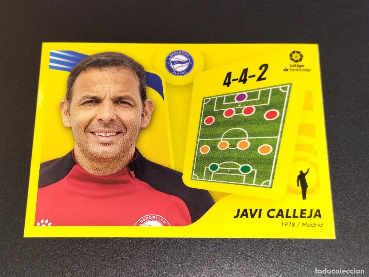 Cromos de f&uacute;tbol: N&ordm; 2 JAVI CALLEJA ALAVES CROMOS LALIGA SANTANDER ESTE LIGA FUTBOL 2021 2022 21 22 PANINI