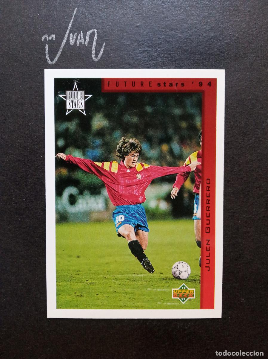 Football Stickers: N&ordm; 241 FUTURE STARS JULEN GUERRERO ESPA&Ntilde;A ATHLETIC CLUB BILBAO ⚽ UPPER DECK &reg; FIFA WORLD CUP 1994 94