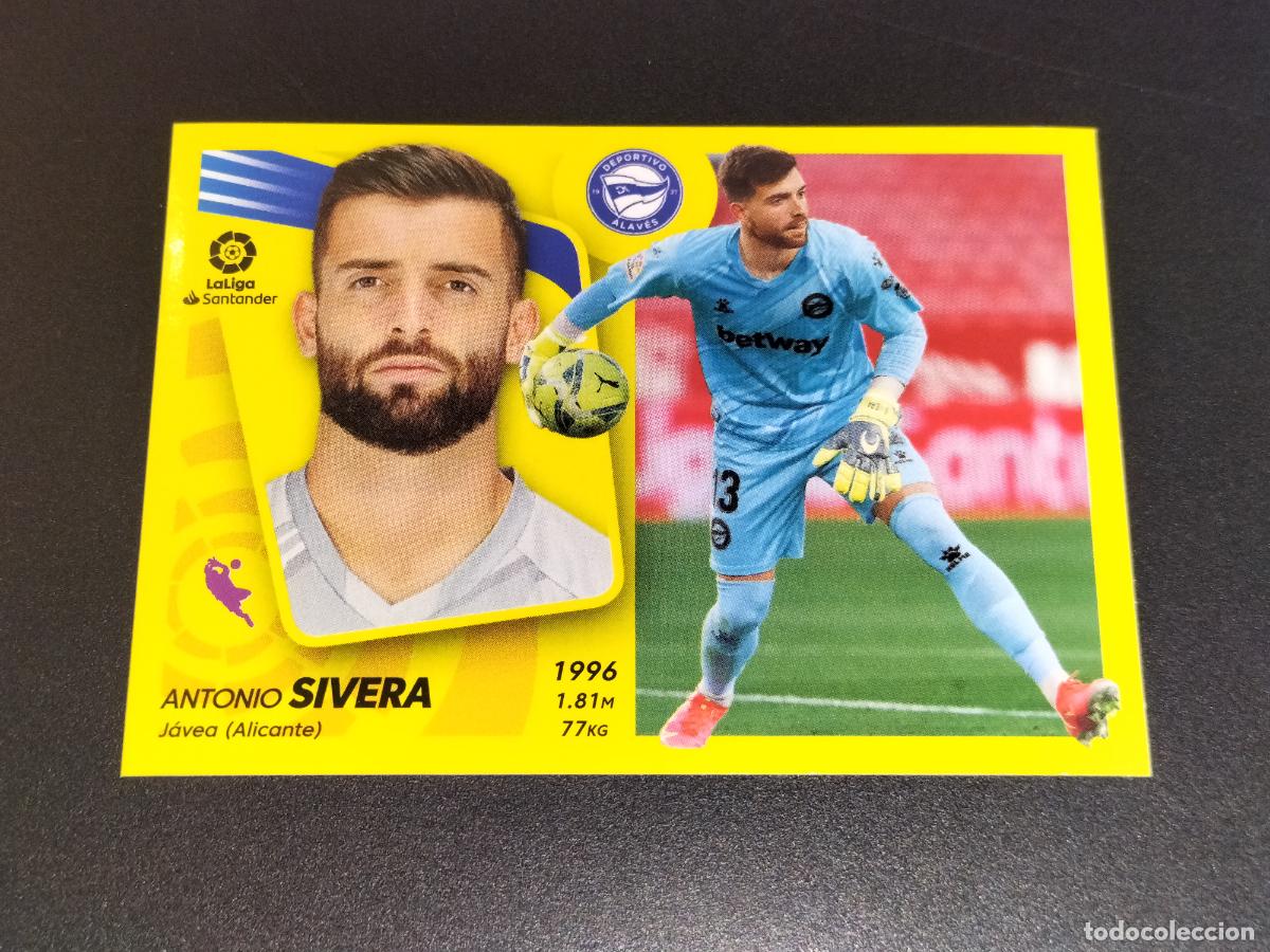 Cromos de Futebol: N&ordm; 6 ANTONIO SIVERA ALAVES CROMOS LALIGA SANTANDER ESTE LIGA FUTBOL 2021 2022 21 22 PANINI