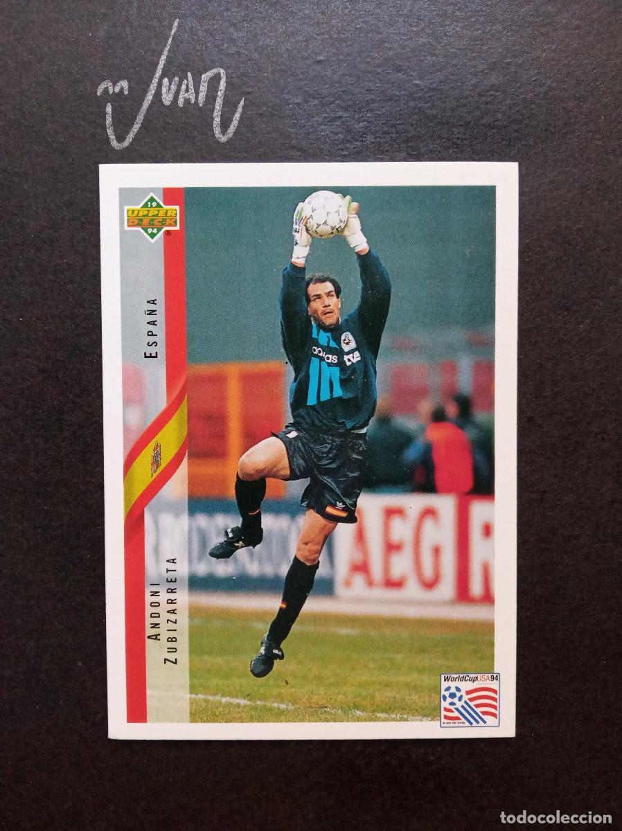 Cromos de Futebol: N&ordm; 151 ZUBIZARRETA ESPA&Ntilde;A FC BARCELONA ⚽ UPPER DECK &reg; FIFA WORLD CUP MUNDIAL 1994 USA 94