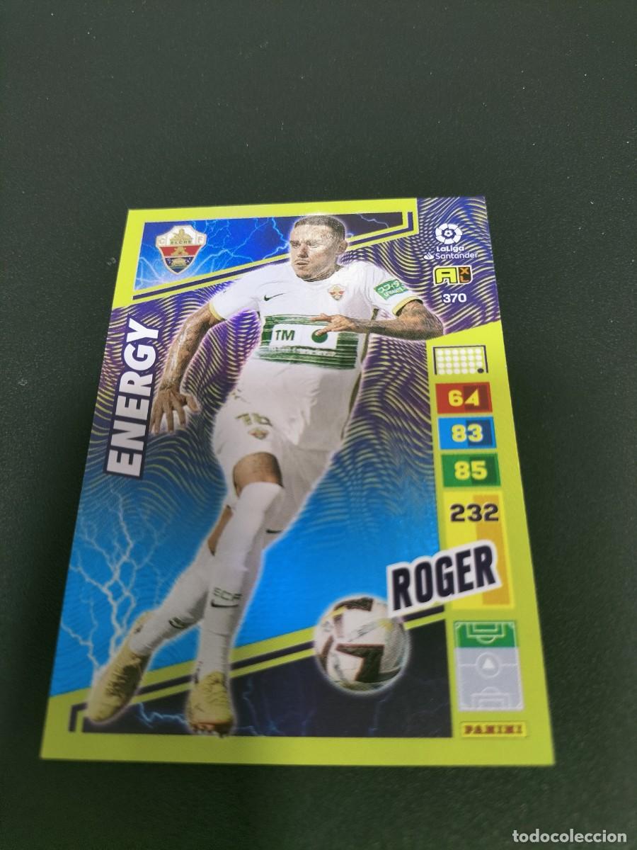 Fu&szlig;ball-Sticker: 1 CROMO FICHA PANINI ADRENALYN 2022-2023 22-23 ELCHE C.F 370 ROGER ( ENERGY