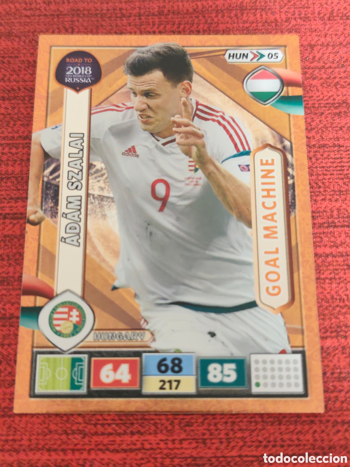 Fu&szlig;ball-Sticker: HUN_05 SZALAI HUNGR&Iacute;A ADRENALYN XL ROAD TO RUSSIA 2018