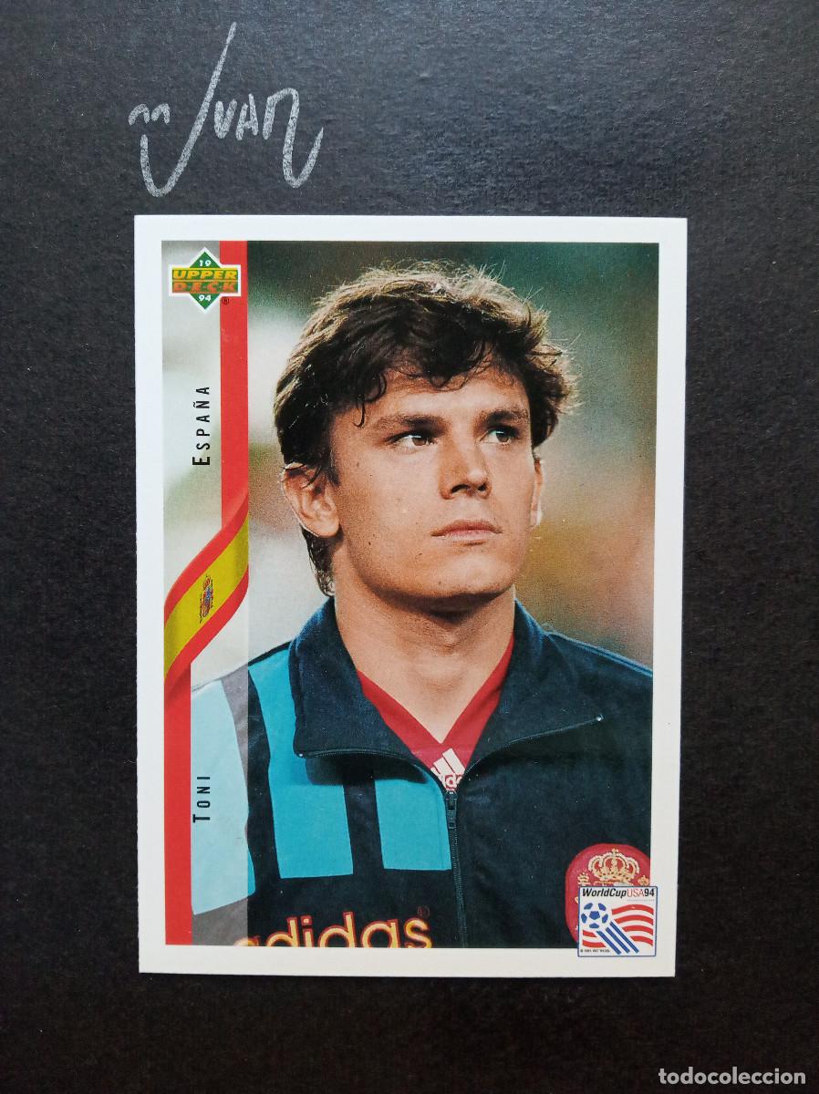 Fu&szlig;ball-Sticker: N&ordm; 150 TONI ESPA&Ntilde;A ATLETICO MADRID CORDOBA ⚽ UPPER DECK &reg; FIFA WORLD CUP MUNDIAL 1994 USA 94
