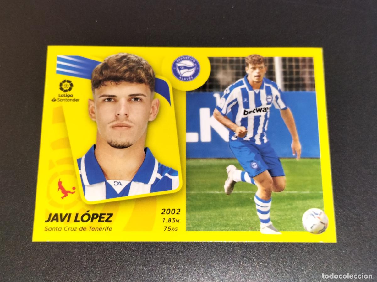Fu&szlig;ball-Sticker: N&ordm; 11 BIS COLOCA JAVI LOPEZ ALAVES CROMOS LALIGA SANTANDER ESTE LIGA FUTBOL 2021 2022 21 22 PANINI