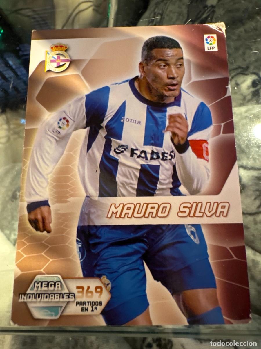 Cromos de f&uacute;tbol: Cromo n&uacute;mero 412 de Mauro Silva, Deportivo de La Coru&ntilde;a