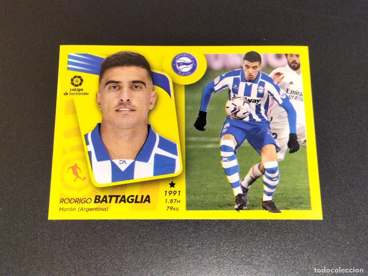 Cromos de f&uacute;tbol: N&ordm; 14 BATTAGLIA ALAVES CROMOS LALIGA SANTANDER ESTE LIGA FUTBOL 2021 2022 21 22 PANINI