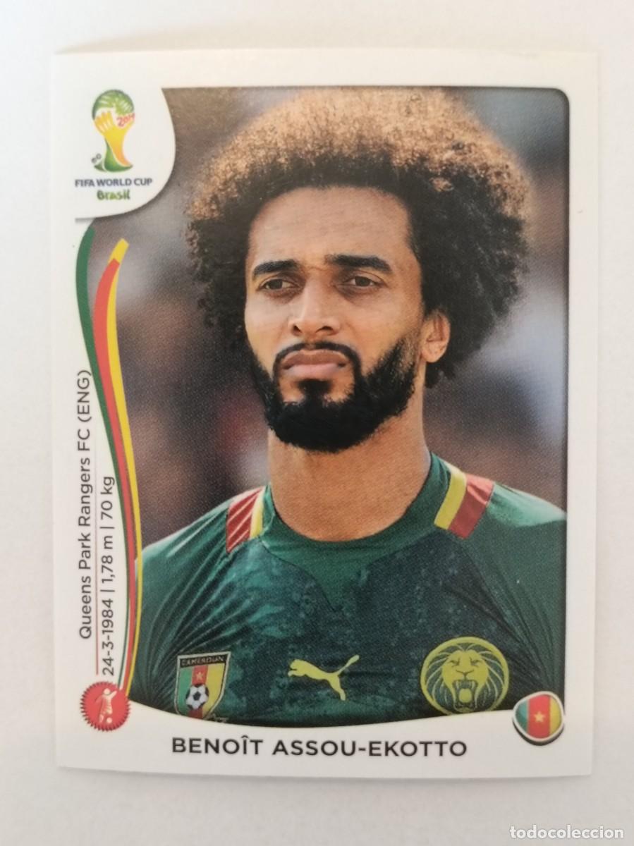 Cromos de f&uacute;tbol: #96 ASSOU-EKOTTO (CAMERUN) MUNDIAL BRASIL 2014 PANINI