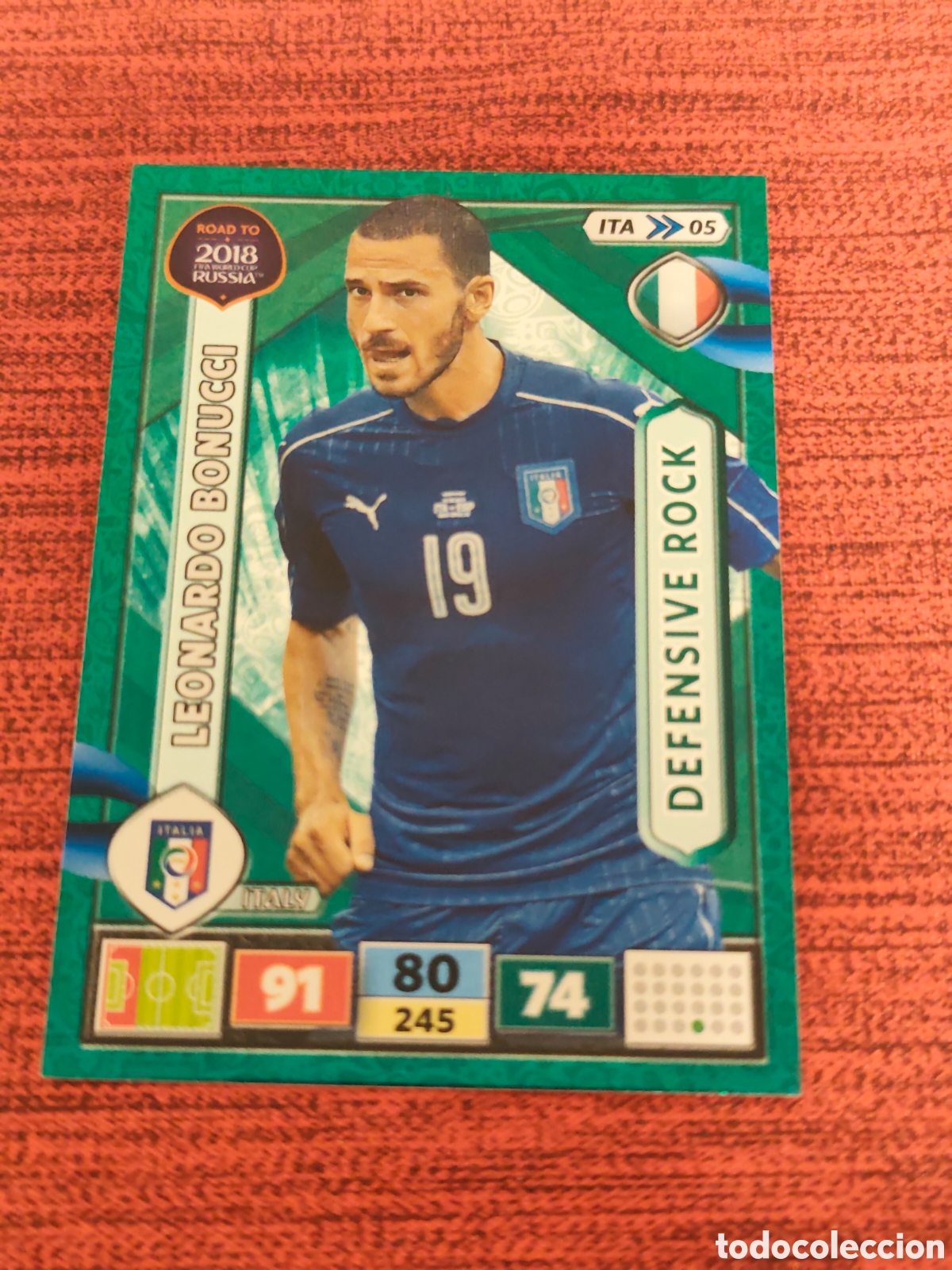 Cromos de f&uacute;tbol: ITA_05 BONUCCI ITALIA ADRENALYN XL ROAD TO RUSSIA 2018