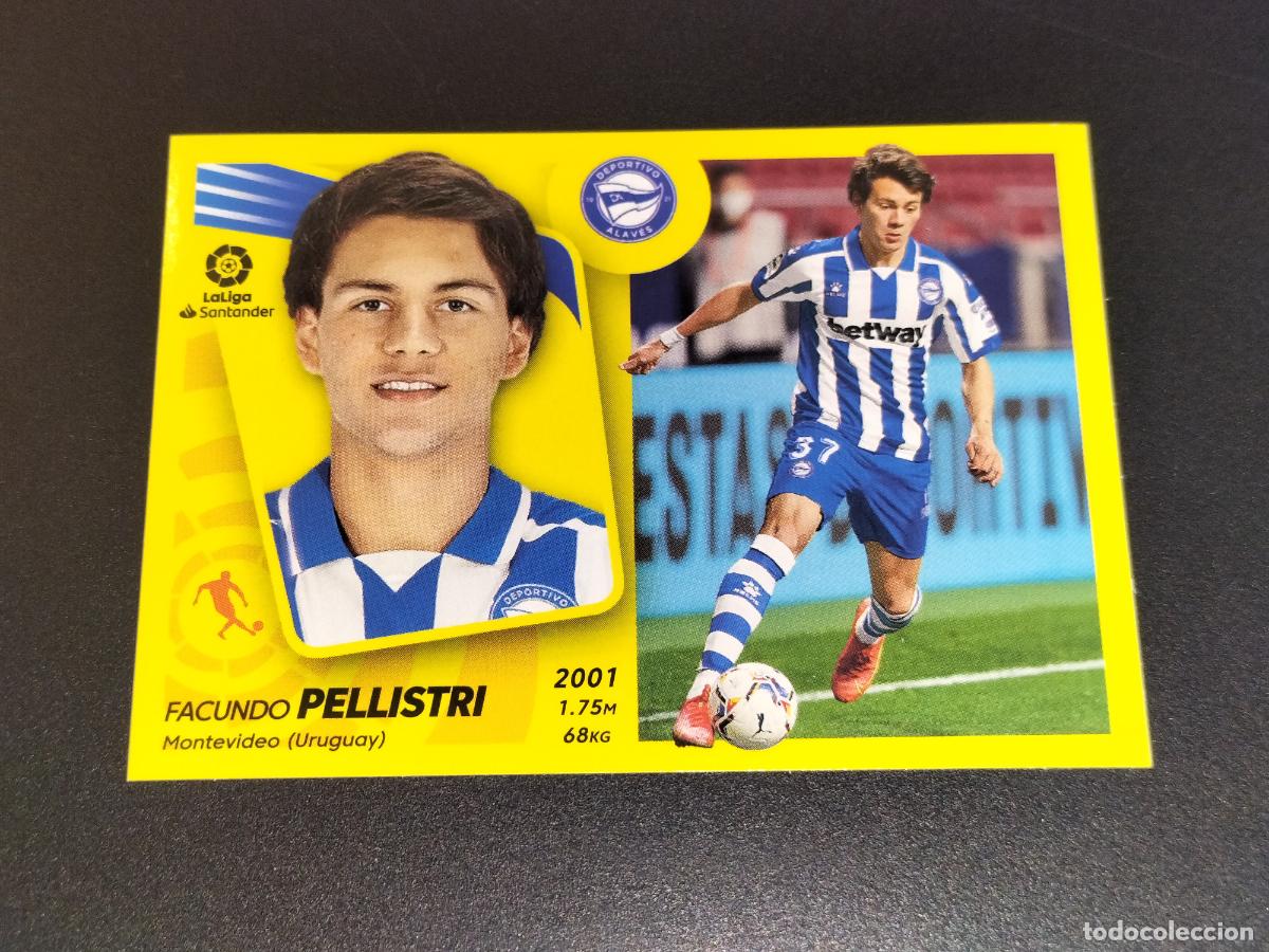 Cromos de f&uacute;tbol: N&ordm; 17 BIS COLOCA PELLISTRI ALAVES CROMOS LALIGA SANTANDER ESTE LIGA FUTBOL 2021 2022 21 22 PANINI
