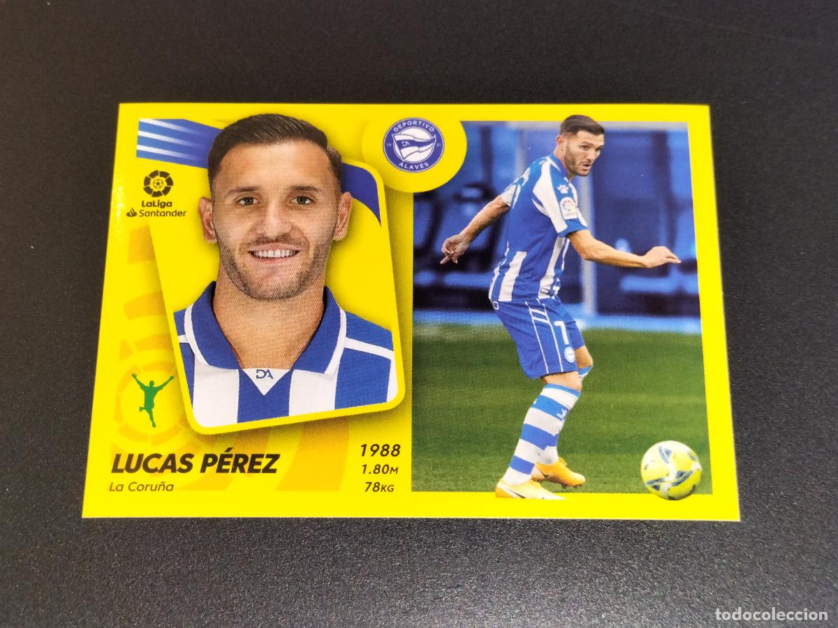 Cromos de f&uacute;tbol: N&ordm; 20 LUCAS PEREZ ALAVES CROMOS LALIGA SANTANDER ESTE LIGA 2021 2022 21 22 PANINI