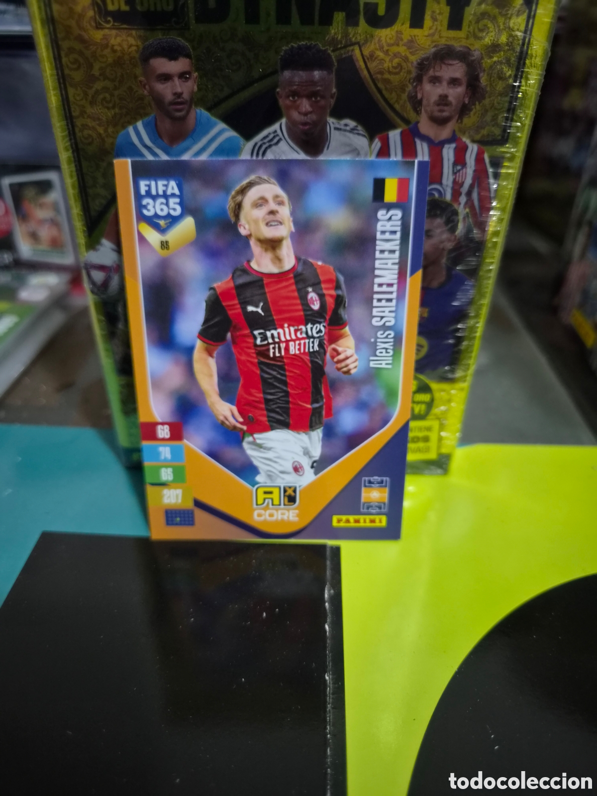 Cromos de Futebol: N&deg;85 Alexis Saelemaekers FIFA 365 2027