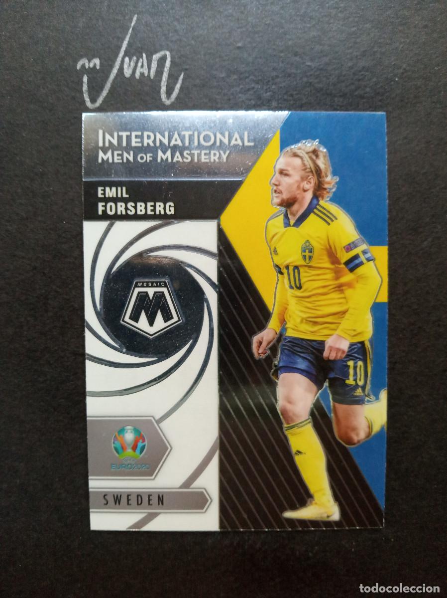 Cromos de Futebol: N&ordm; 20 INTERNATIONAL MEN OF MASTERY EMIL FORSBERG SUECIA RB LEIPZIG ⚽ PANINI &reg; MOSAIC UEFA EURO 2020
