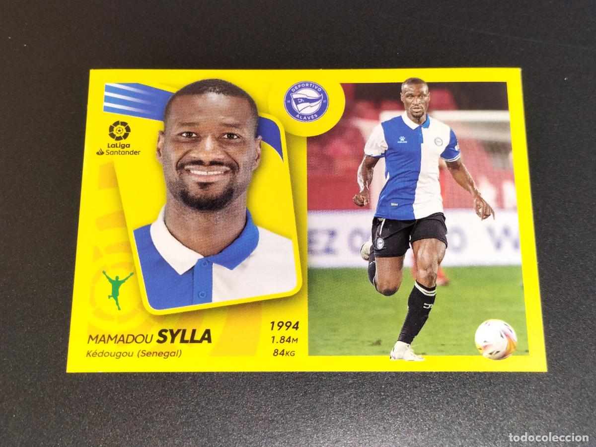 Fu&szlig;ball-Sticker: FICHAJE 17 BIS SYLLA ALAVES CROMOS LALIGA SANTANDER ESTE LIGA 2021 2022 21 22 PANINI