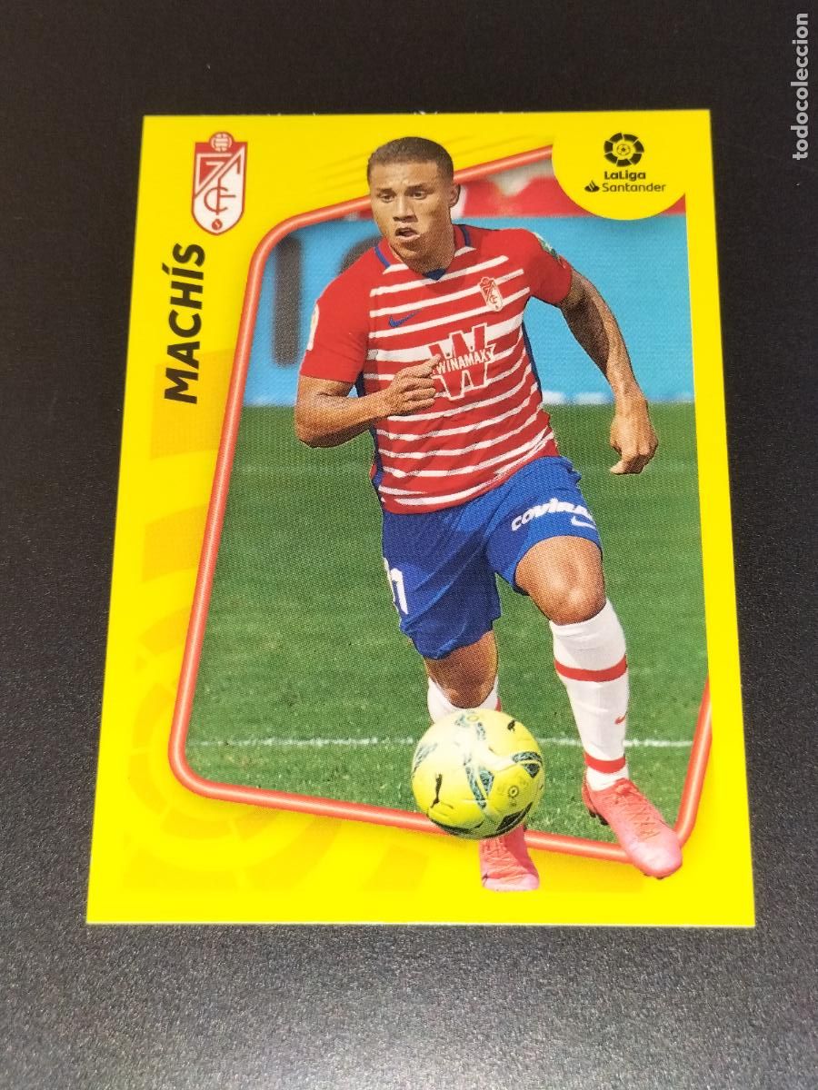 Cromos de f&uacute;tbol: N&ordm; 3 MACHIS GRANADA CROMOS LALIGA SANTANDER ESTE LIGA FUTBOL 2021 2022 21 22 PANINI