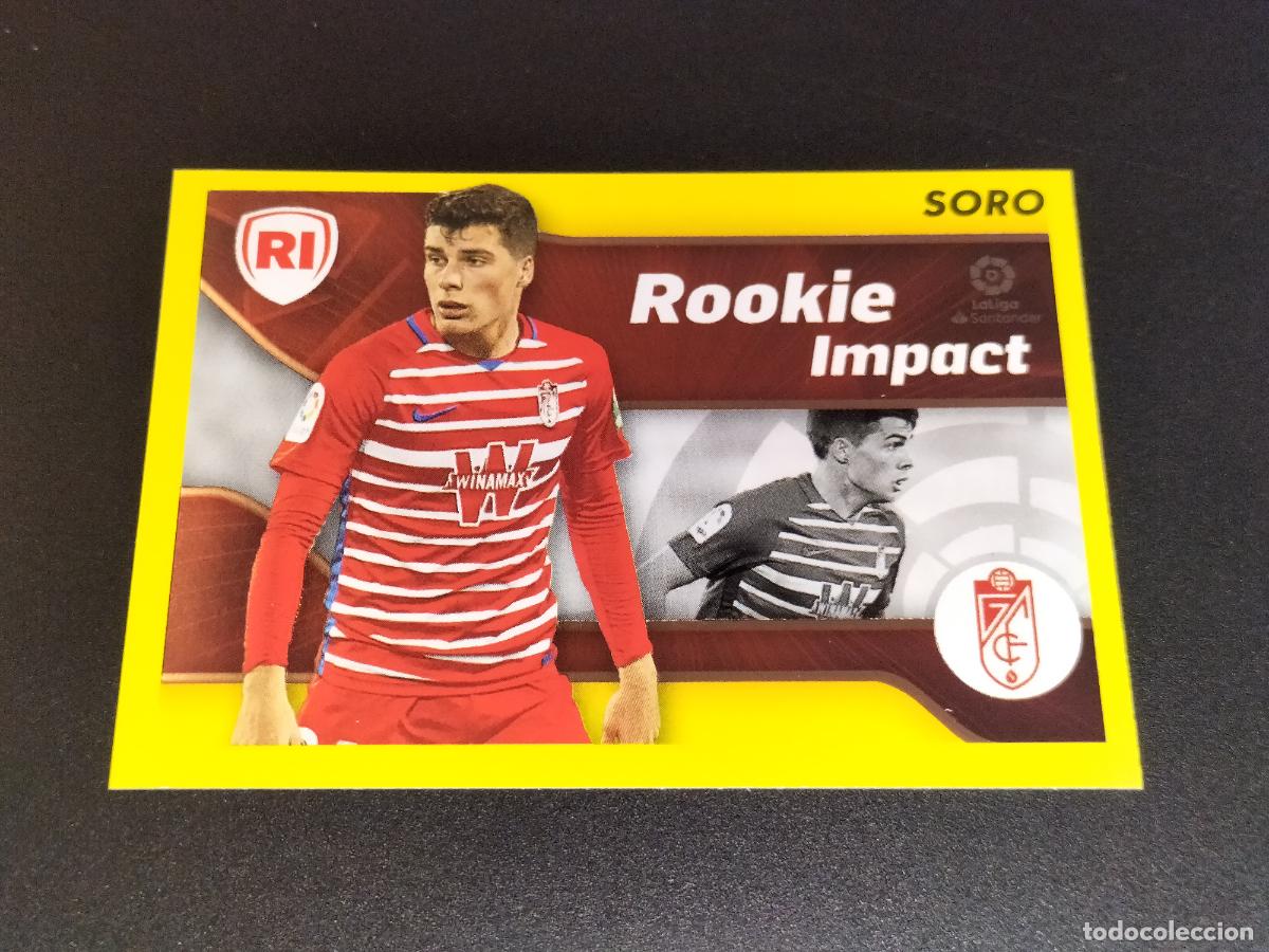 Cartes &agrave; collectionner de Football: N&ordm; 4 SORO ROOKIE IMPACT GRANADA CROMOS LALIGA SANTANDER ESTE LIGA FUTBOL 2021 2022 21 22 PANINI