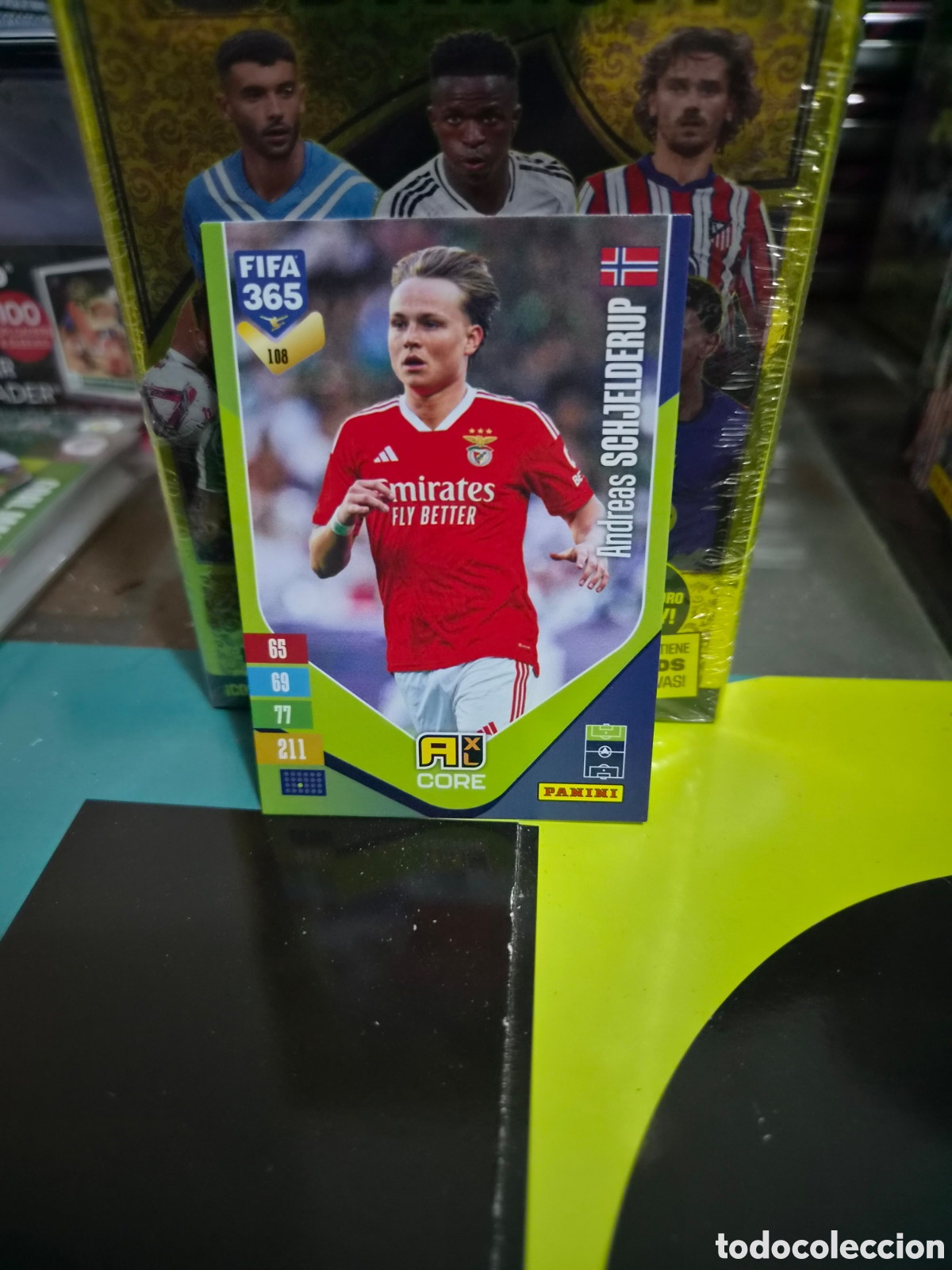 Cartes &agrave; collectionner de Football: N&deg;108 Andreas Schjelderiup FIFA 365 2027