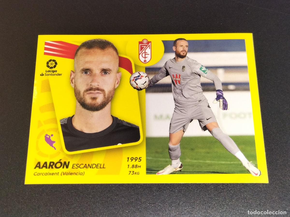 Cromos de f&uacute;tbol: N&ordm; 6 AARON GRANADA CROMOS LALIGA SANTANDER ESTE LIGA FUTBOL 2021 2022 21 22 PANINI