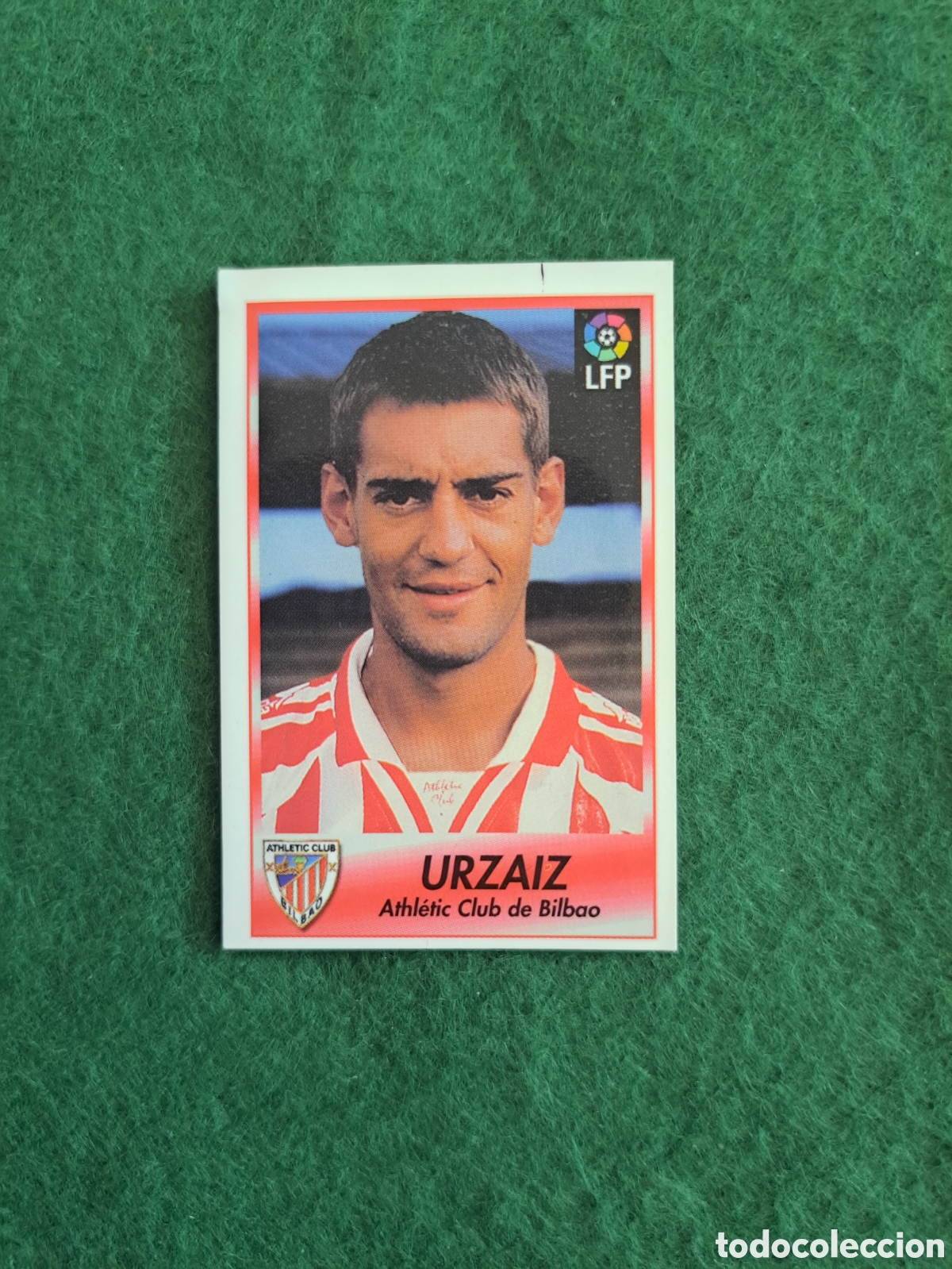 Figurine di Calcio: Urzaiz. N&deg;39. Athletic de Bilbao. Bollycao Liga 96-97. Sigue la Liga