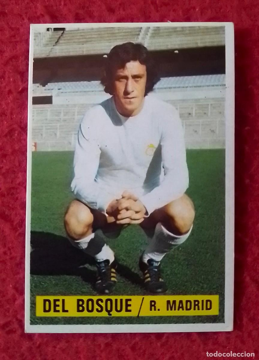 Figurine di Calcio: ANTIGUO CROMO DE F&Uacute;TBOL NUNCA PEGADO EDICIONES ESTE 74 75 1974 1975 VICENTE DEL BOSQUE REAL MADRID..