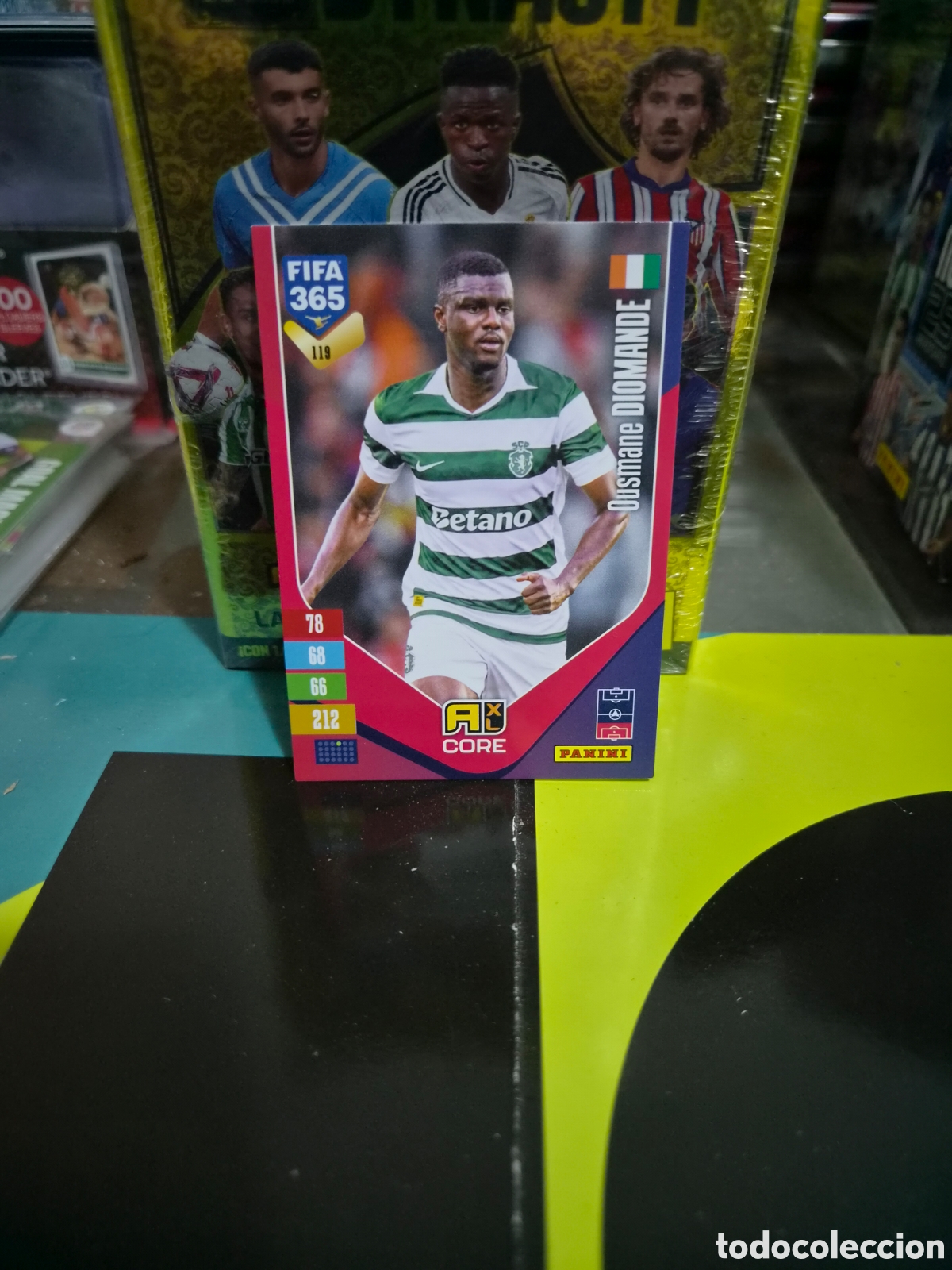 Cromos de f&uacute;tbol: N&deg;119 Ousmane Diomande FIFA 365 2027