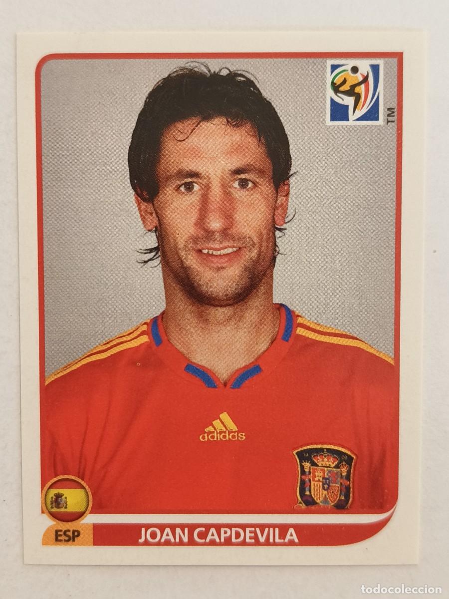 Cromos de f&uacute;tbol: #569 JOAN CAPDEVILA (ESPA&Ntilde;A) MUNDIAL SUDAFRICA 2010 PANINI