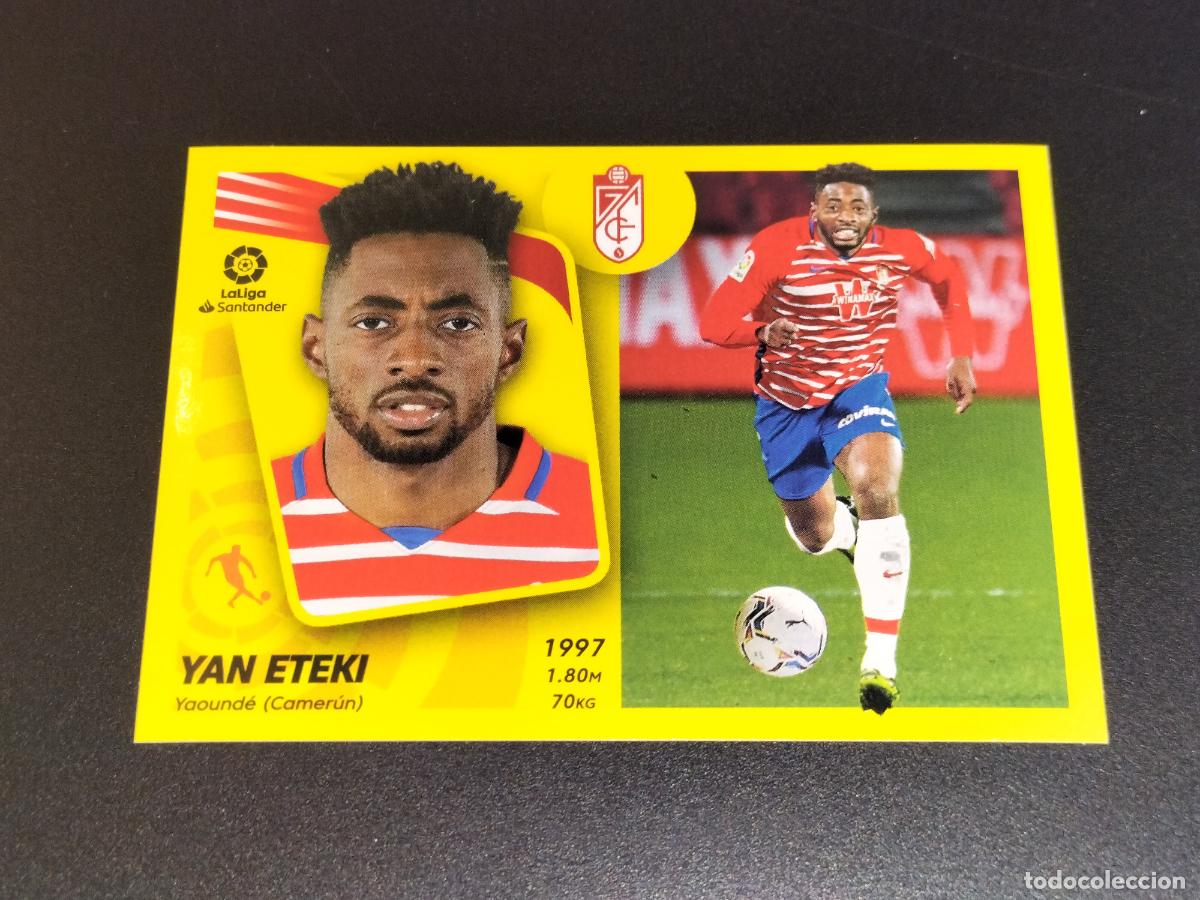 Cartes &agrave; collectionner de Football: N&ordm; 15 B YAN ETEKI GRANADA CROMOS LALIGA SANTANDER ESTE LIGA FUTBOL 2021 2022 21 22 PANINI