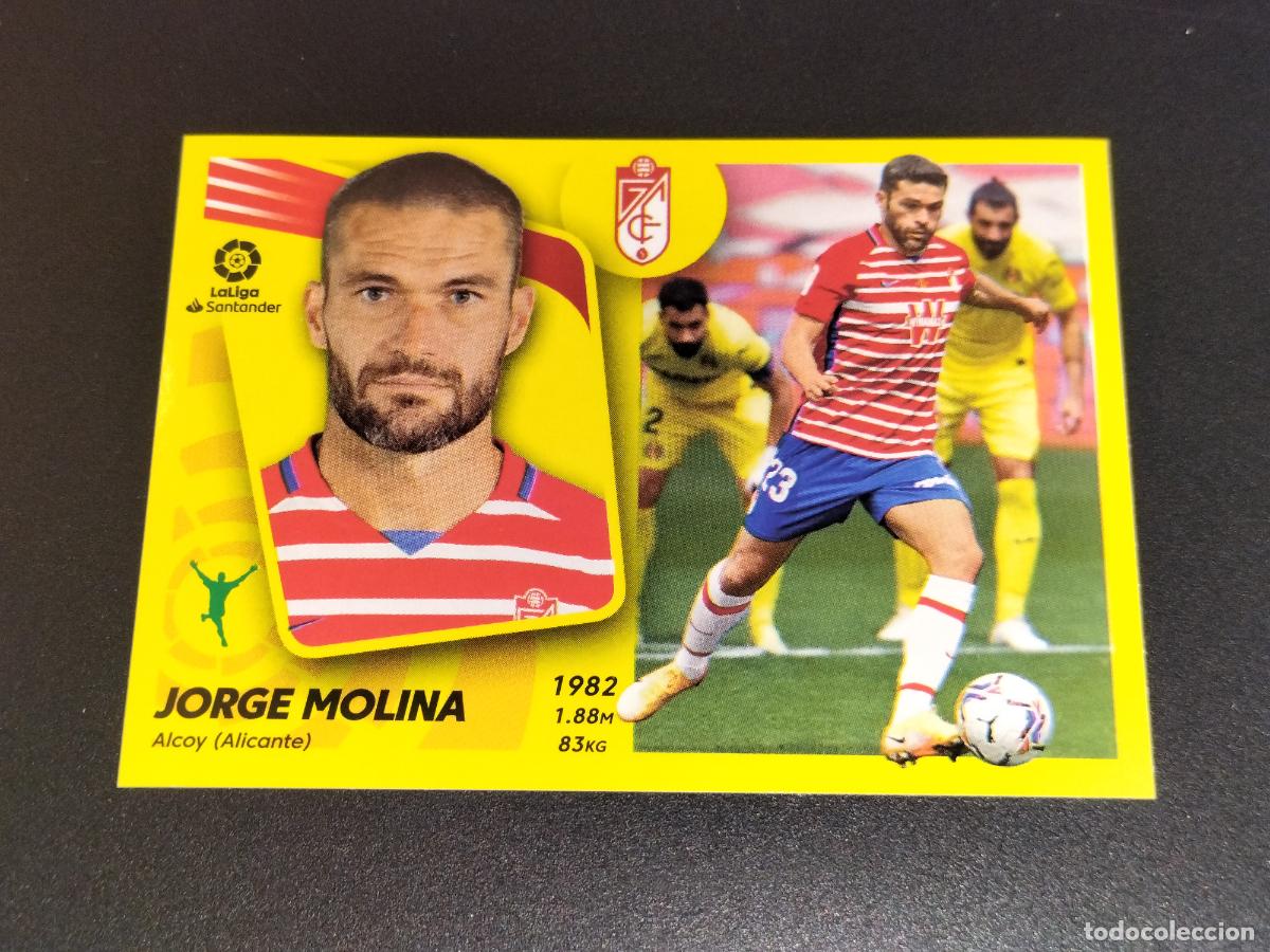 Cromos de f&uacute;tbol: N&ordm; 19 JORGE MOLINA GRANADA CROMOS LALIGA SANTANDER ESTE LIGA FUTBOL 2021 2022 21 22 PANINI