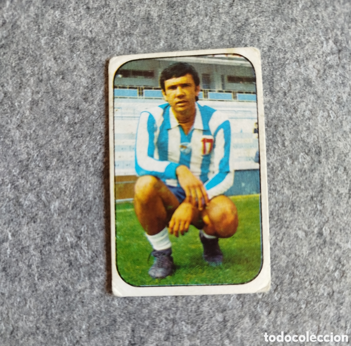Cartes &agrave; collectionner de Football: SIN PEGAR AIDO M&Aacute;LAGA 76 77 1976 1977 EDICIONES ESTE CROMO NUEVO NUNCA PEGADO