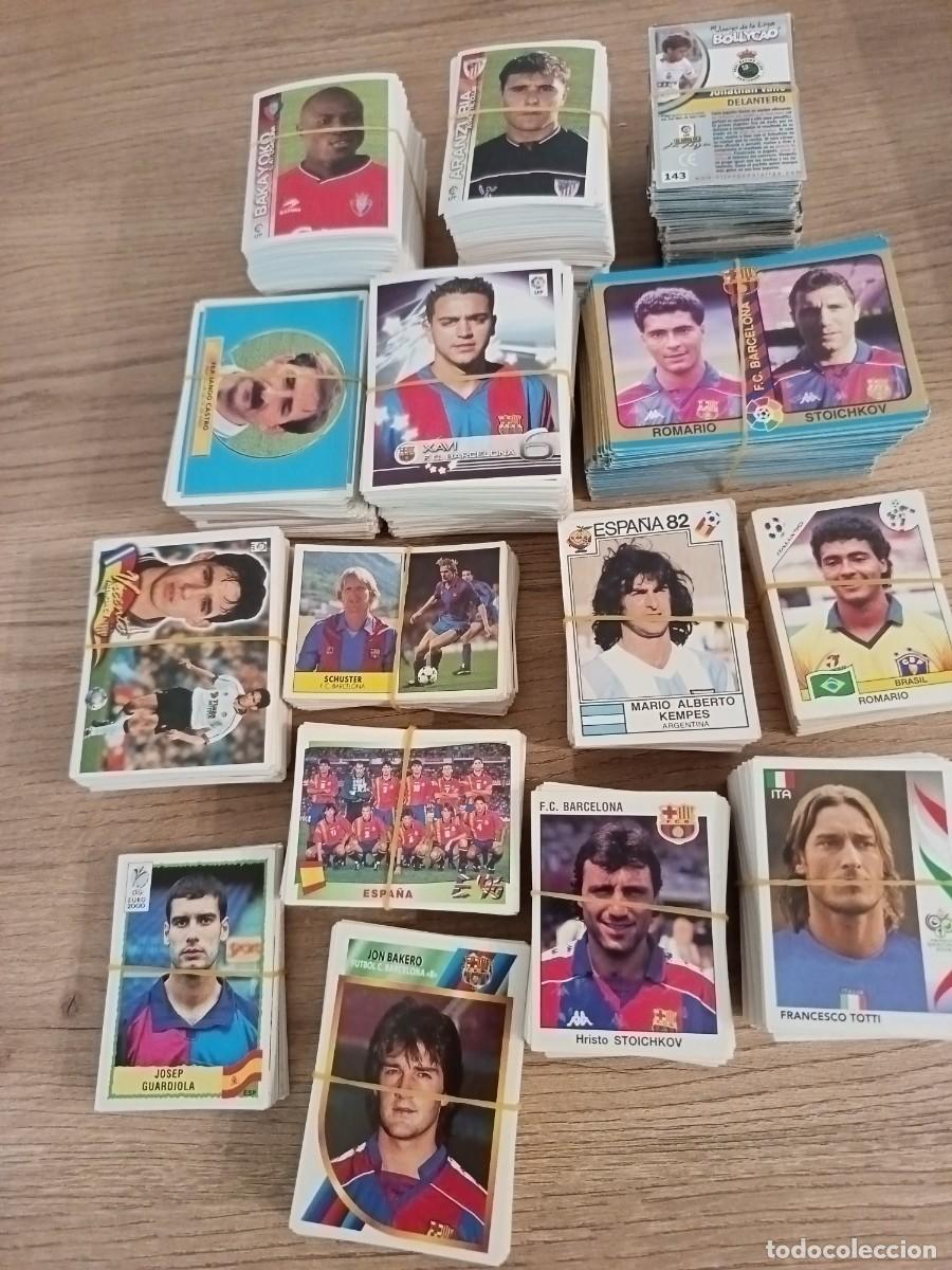 Cromos de f&uacute;tbol: LOTE DE 2062 CROMOS SIN PEGAR DESDE MUNDIAL 1982 A MUNDIAL 2006 LEER DESCRIPCION